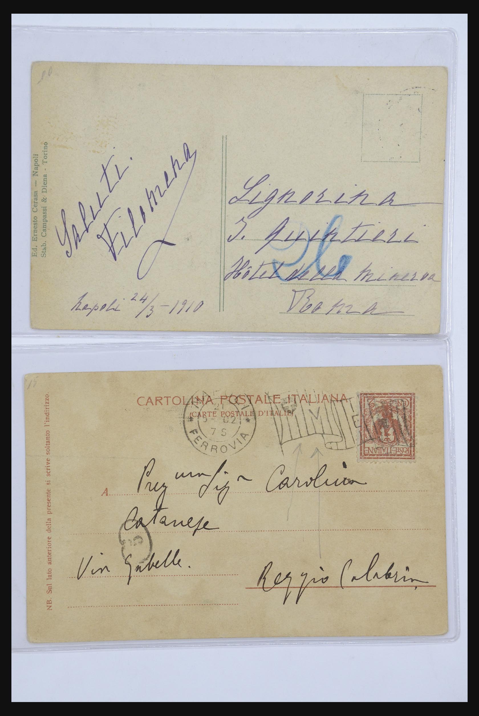 32420 084 - 32420 Italië ansichtkaarten 1900-1940.