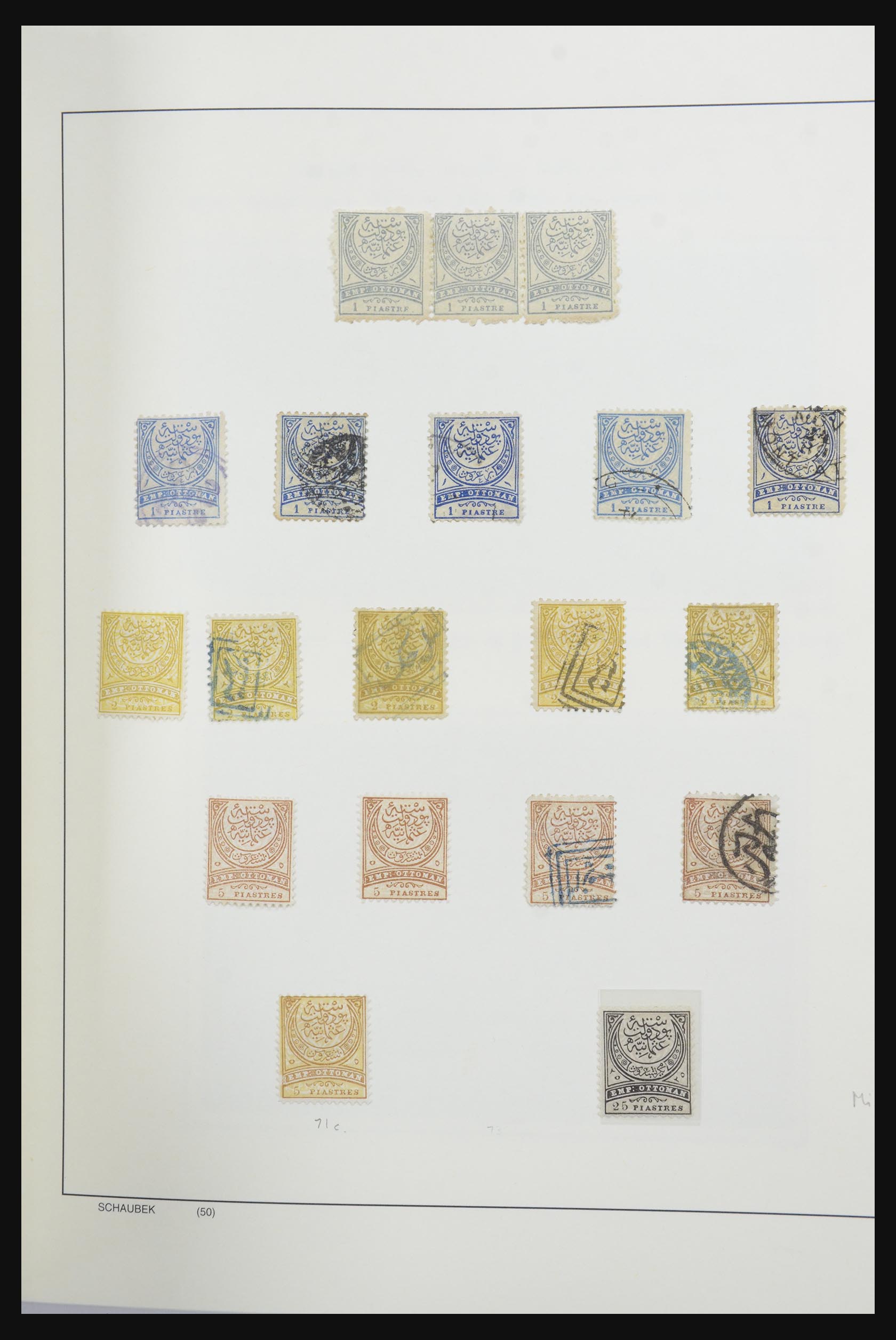 32425 045 - 32425 Turkey supercollection 1863-1944.