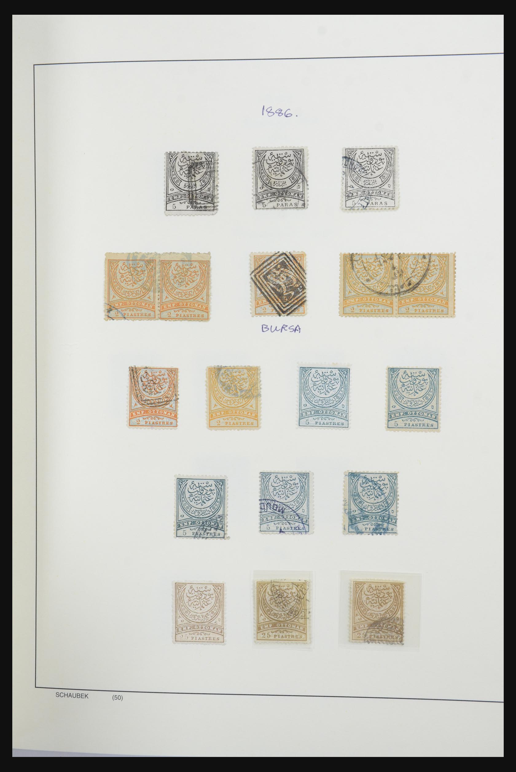 32425 048 - 32425 Turkey supercollection 1863-1944.