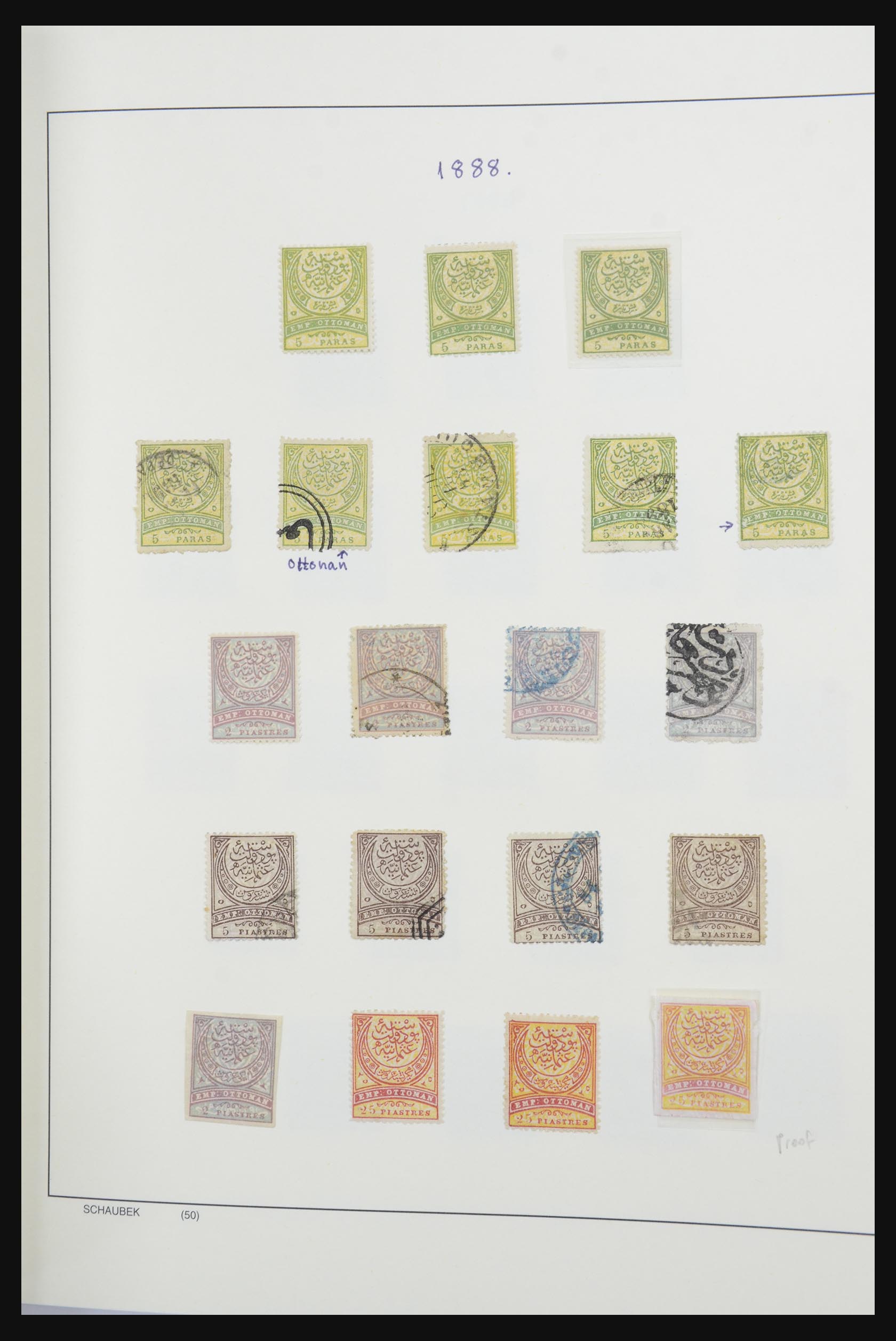 32425 050 - 32425 Turkije supercollectie 1863-1944.