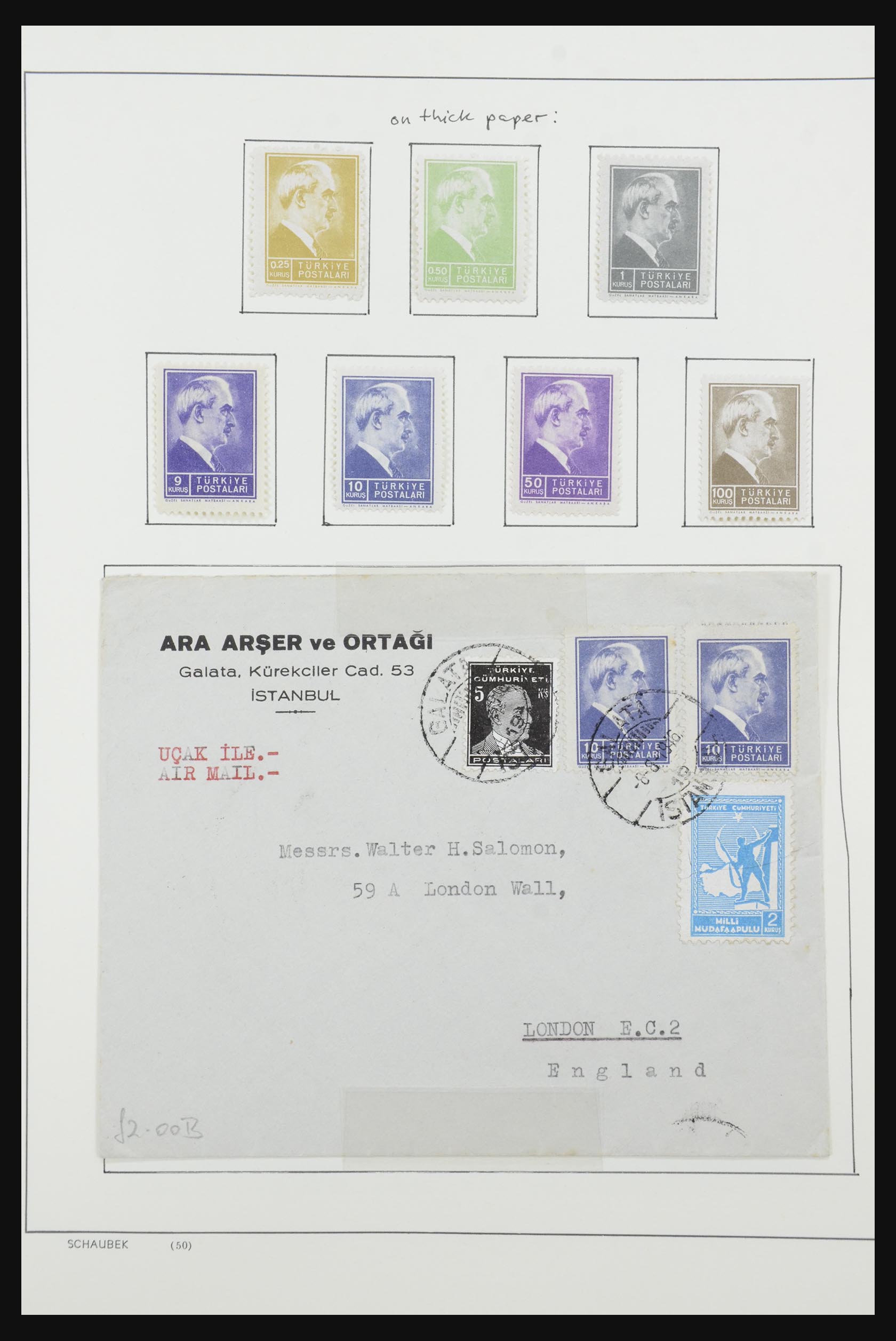 32425 213 - 32425 Turkije supercollectie 1863-1944.