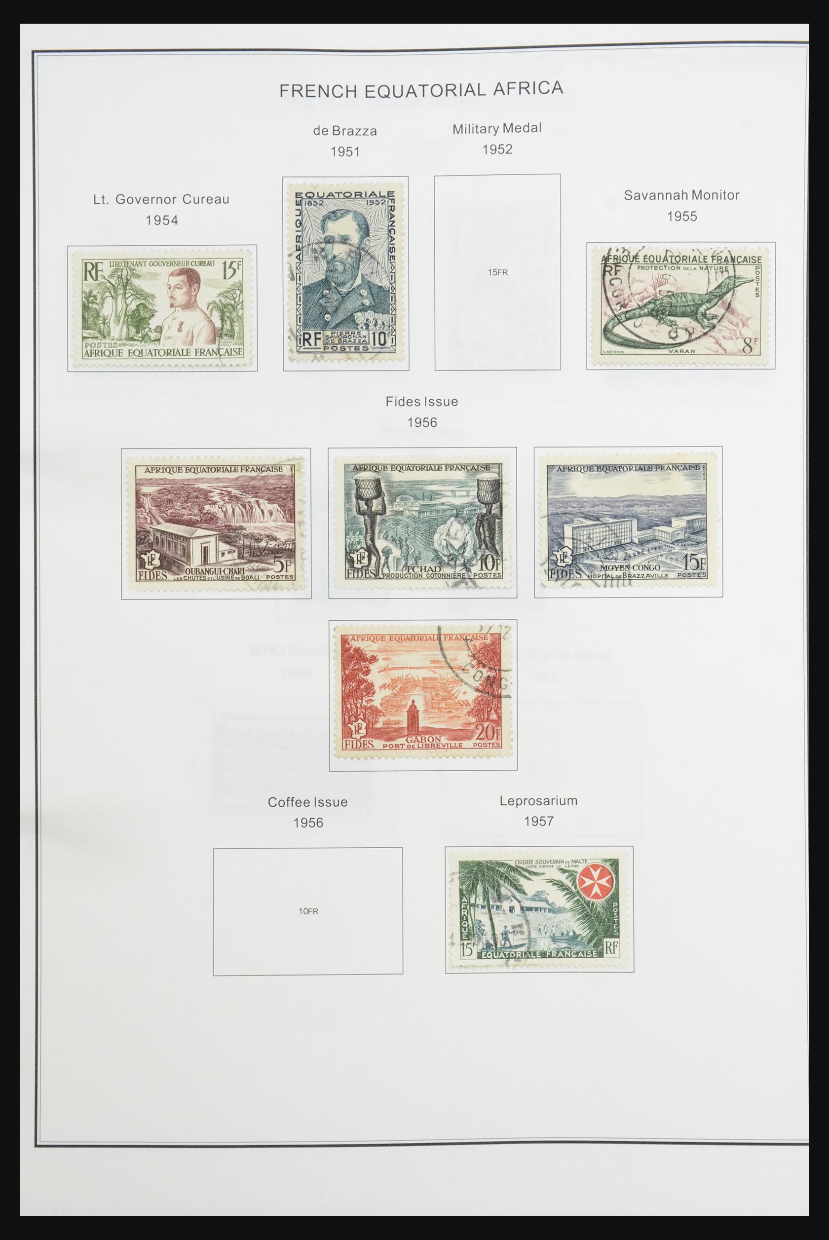32428 093 - 32428 French Colonies 1880-1980.