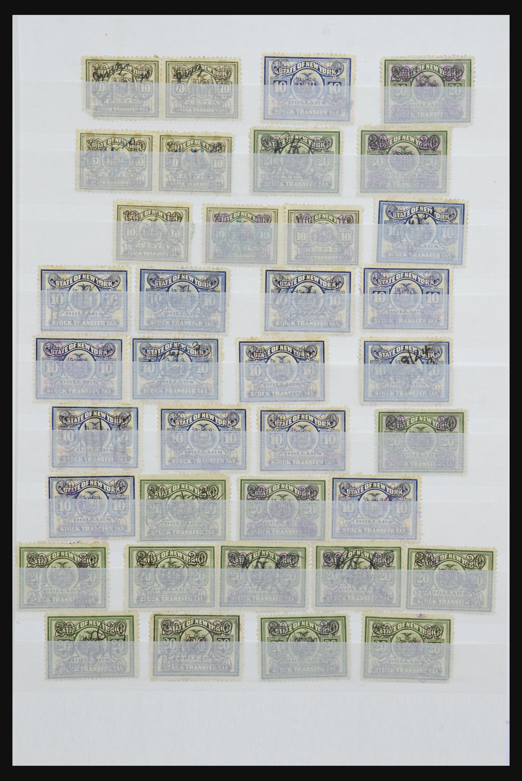 32429 011 - 32429 USA fiscaalzegels.