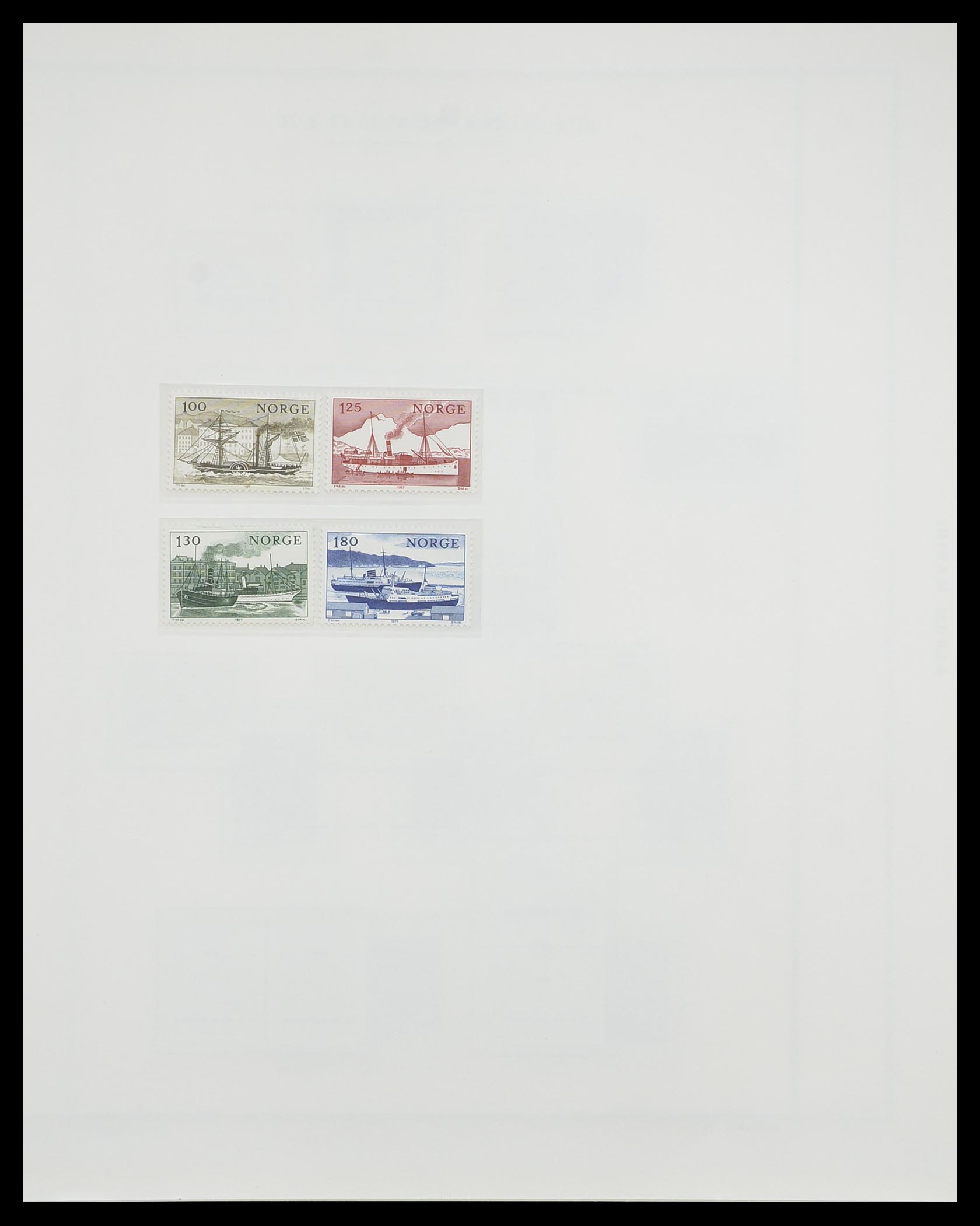 33136 059 - Postzegelverzameling 33136 Noorwegen 1855-1992.