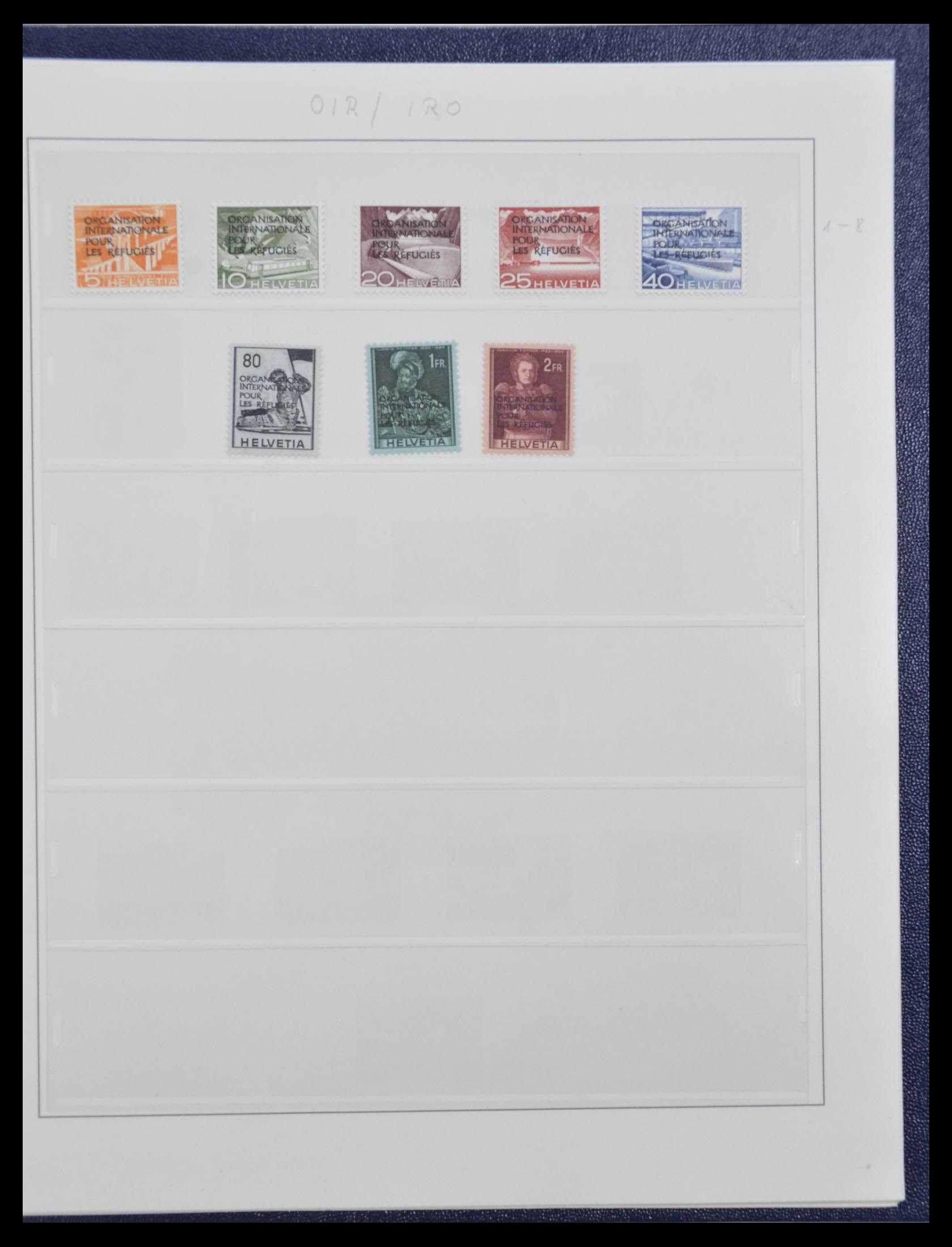 33137 016 - Stamp collection 33137 Switzerland service 1922-2008.