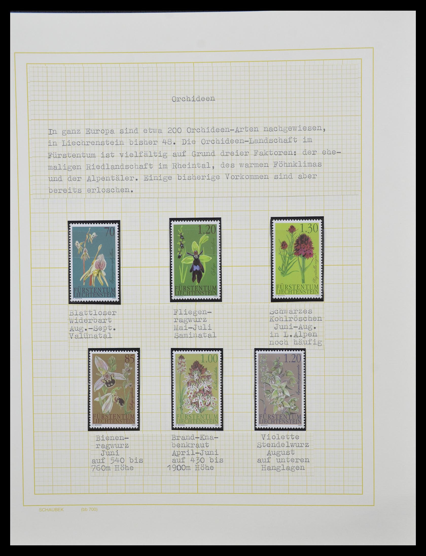 33138 055 - Stamp collection 33138 Liechtenstein 1912-2002.