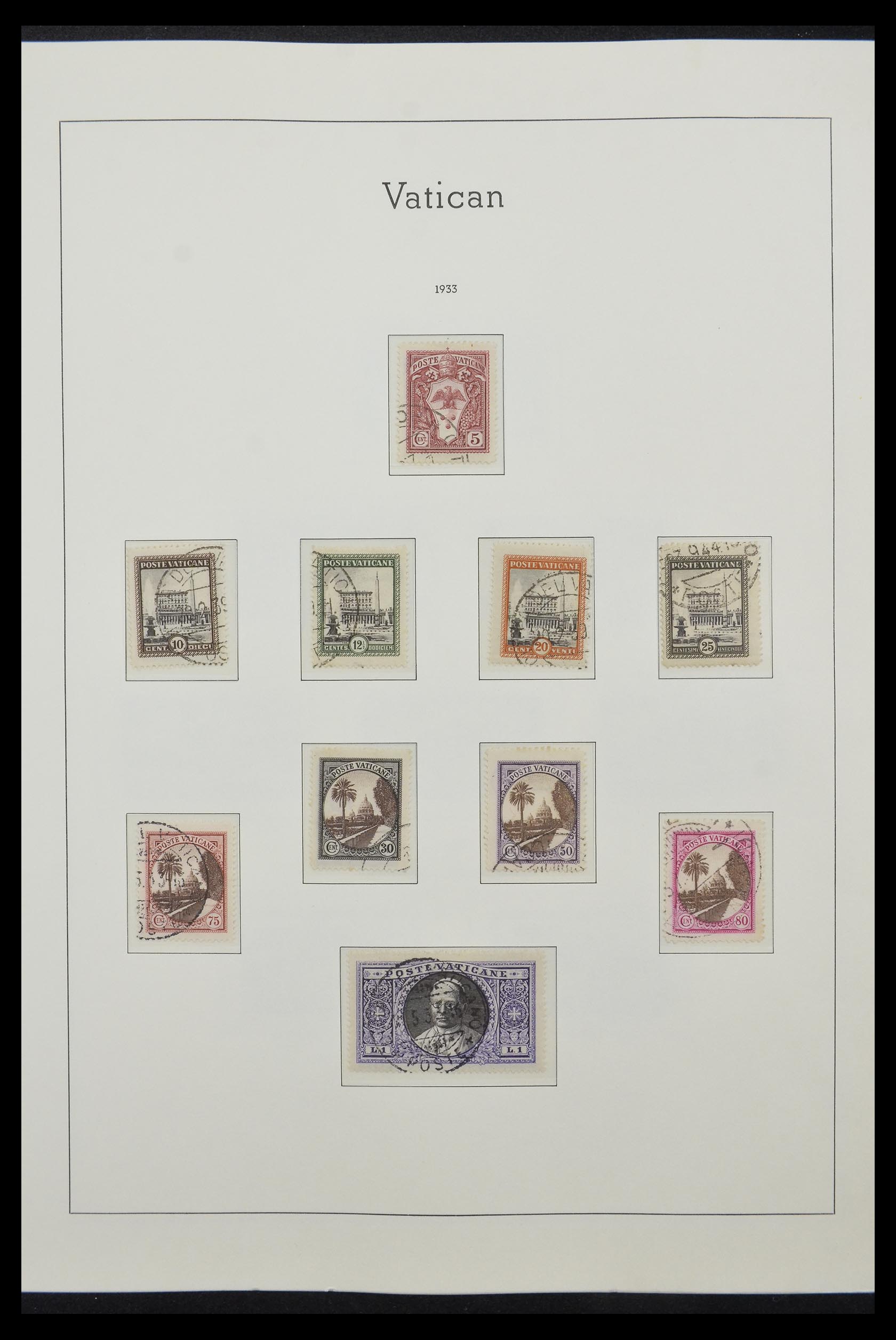 33139 002 - Postzegelverzameling 33139 Vaticaan 1931-2010.