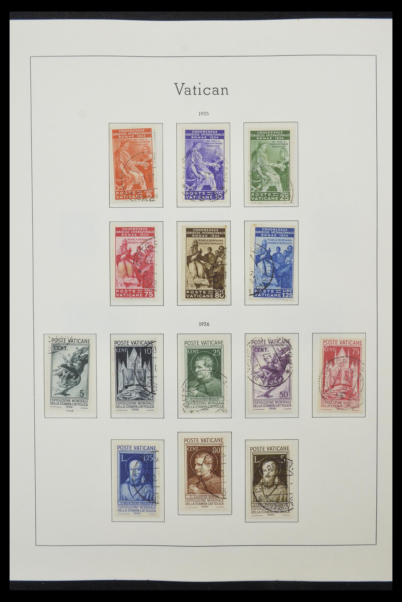 33139 004 - Postzegelverzameling 33139 Vaticaan 1931-2010.