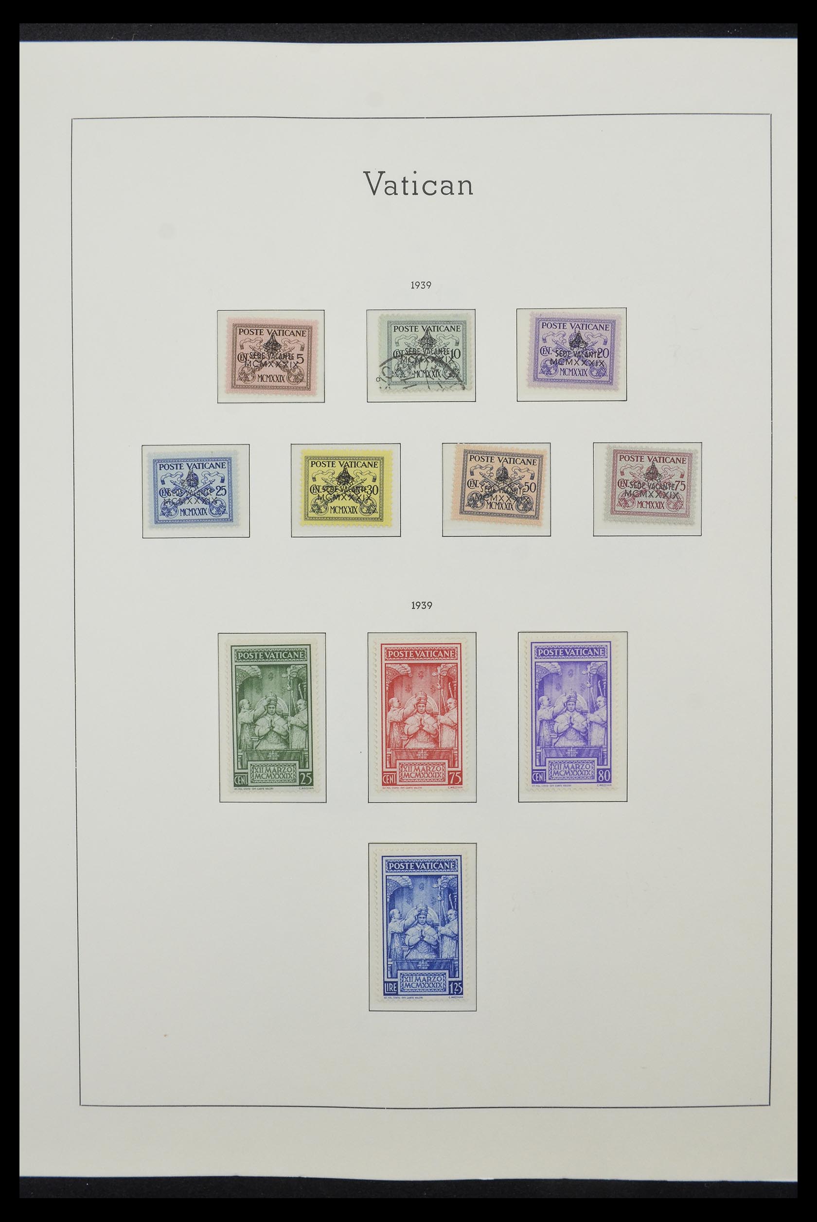 33139 006 - Postzegelverzameling 33139 Vaticaan 1931-2010.