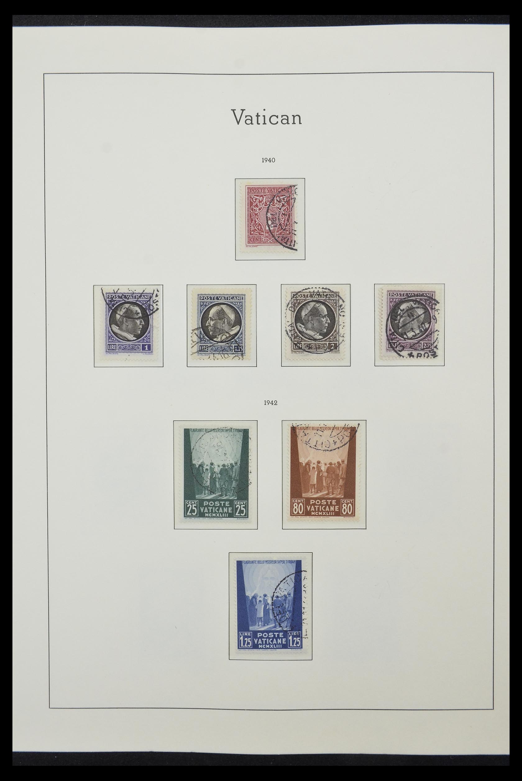 33139 007 - Postzegelverzameling 33139 Vaticaan 1931-2010.