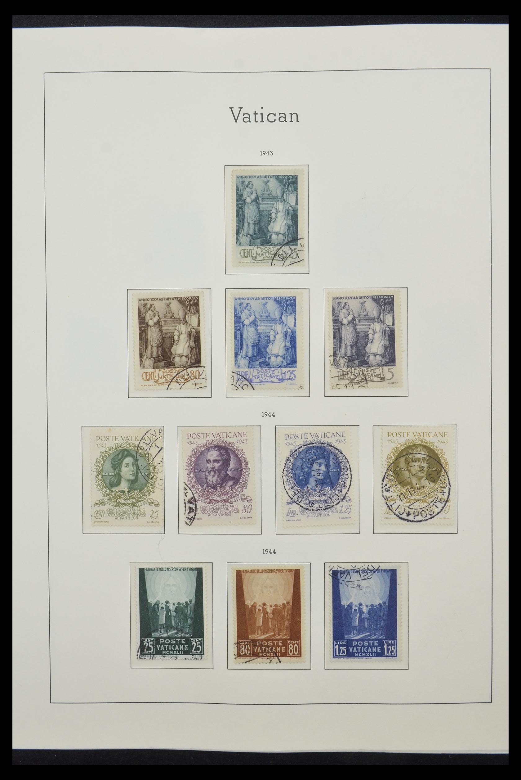 33139 008 - Postzegelverzameling 33139 Vaticaan 1931-2010.