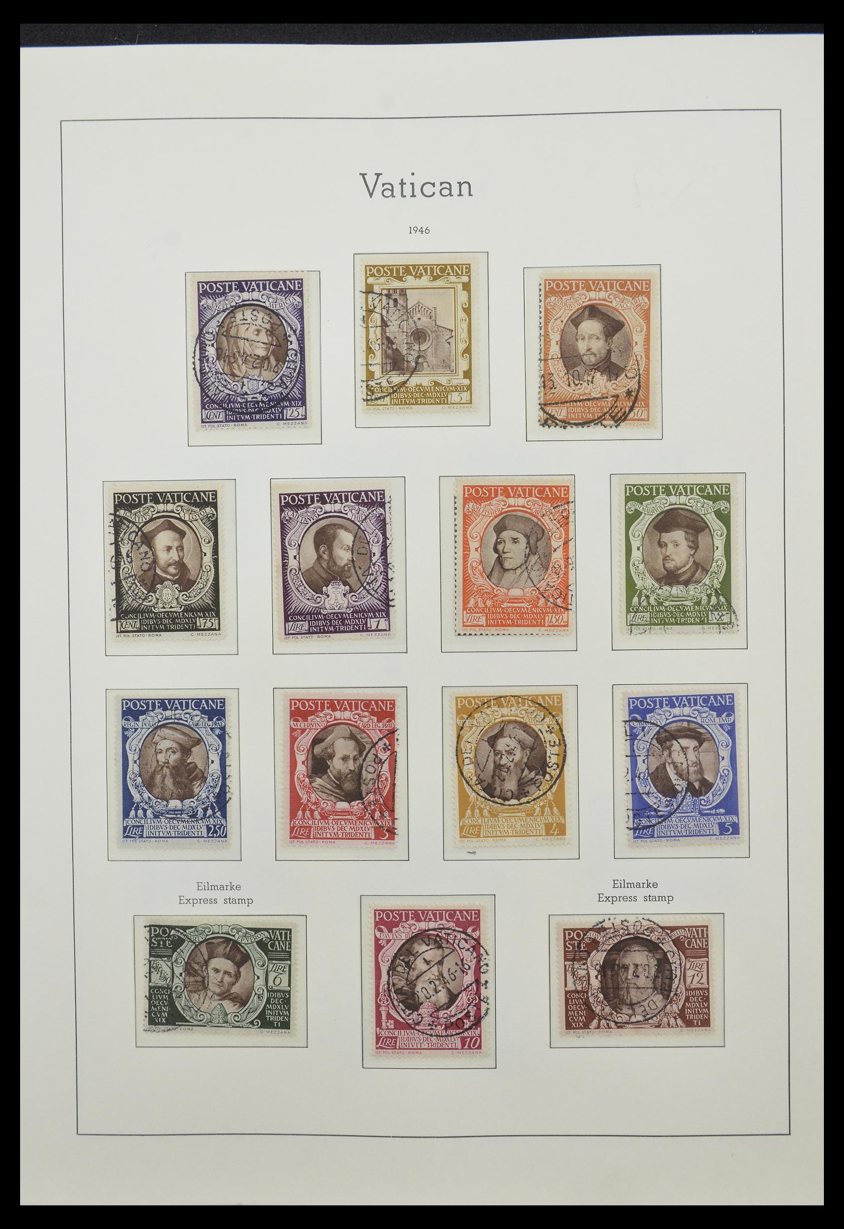 33139 012 - Postzegelverzameling 33139 Vaticaan 1931-2010.