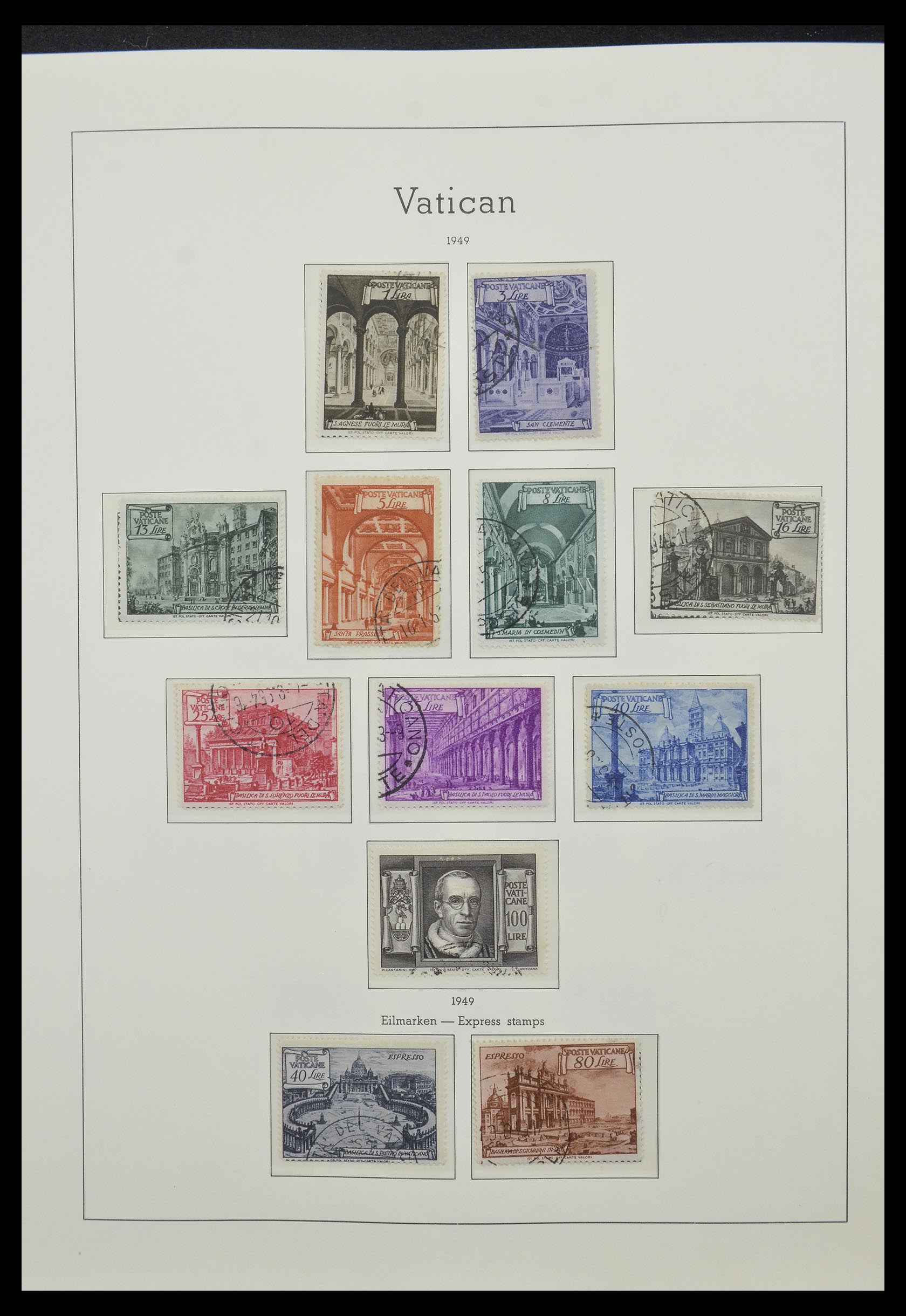 33139 014 - Postzegelverzameling 33139 Vaticaan 1931-2010.
