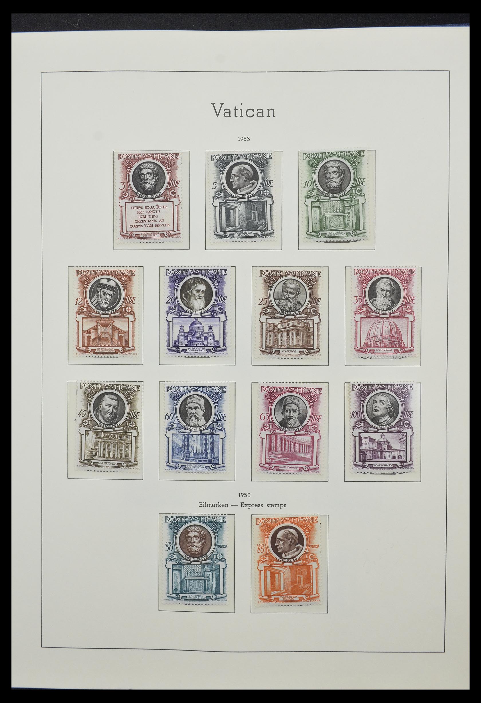 33139 019 - Postzegelverzameling 33139 Vaticaan 1931-2010.