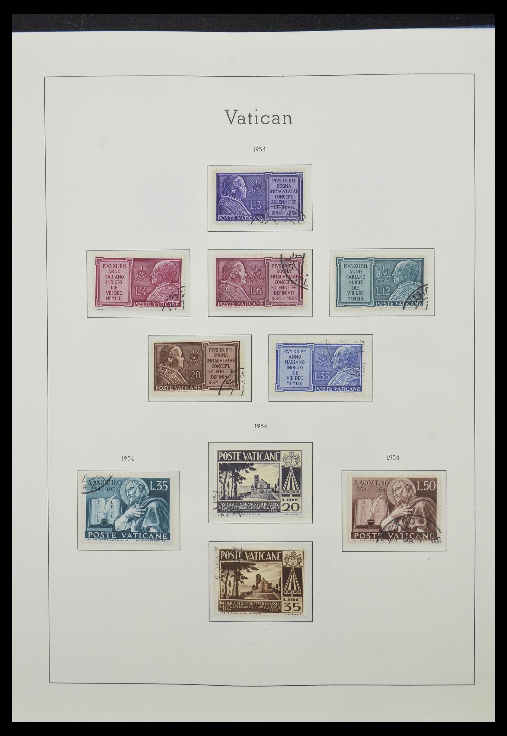 33139 021 - Postzegelverzameling 33139 Vaticaan 1931-2010.