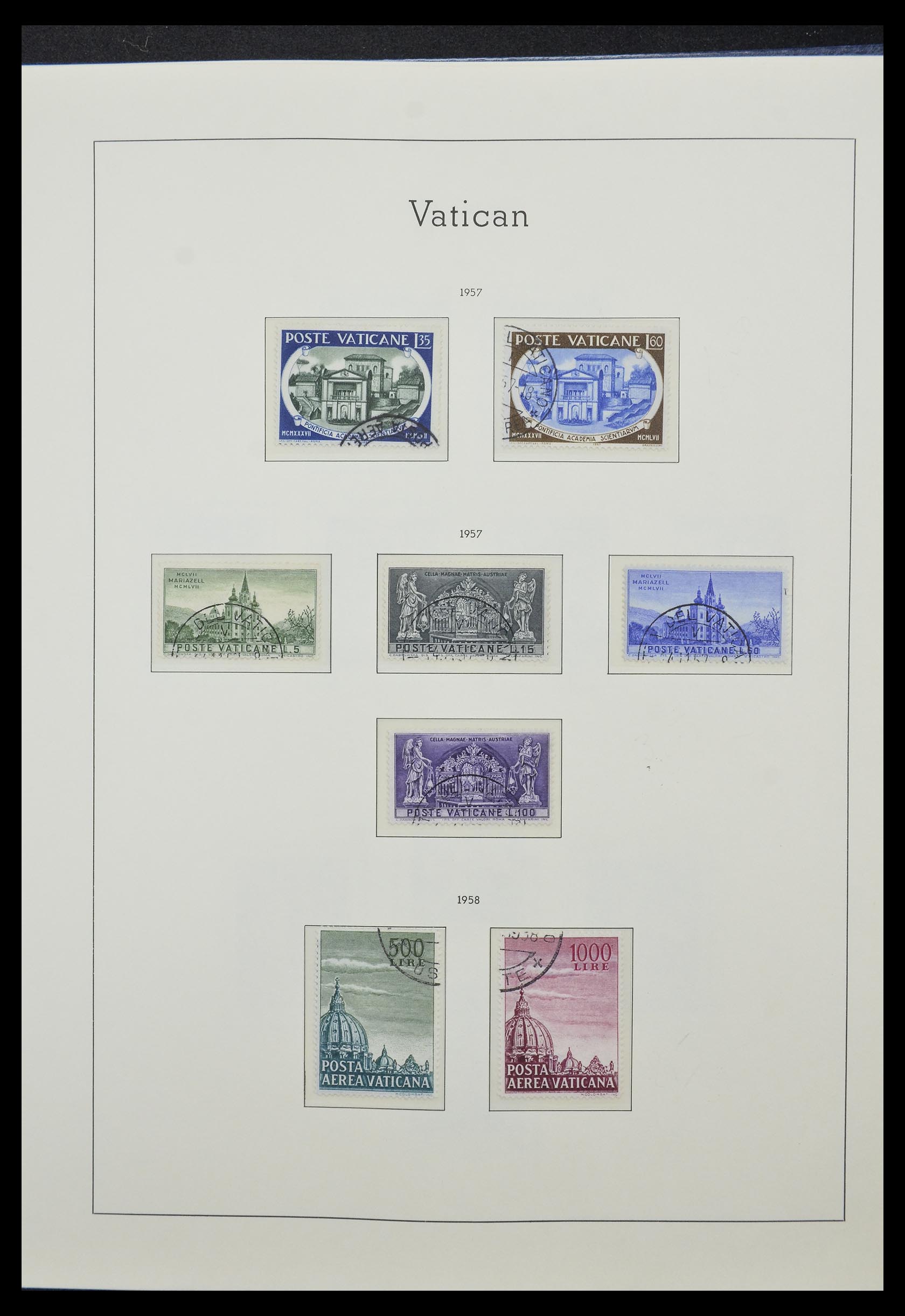 33139 027 - Postzegelverzameling 33139 Vaticaan 1931-2010.