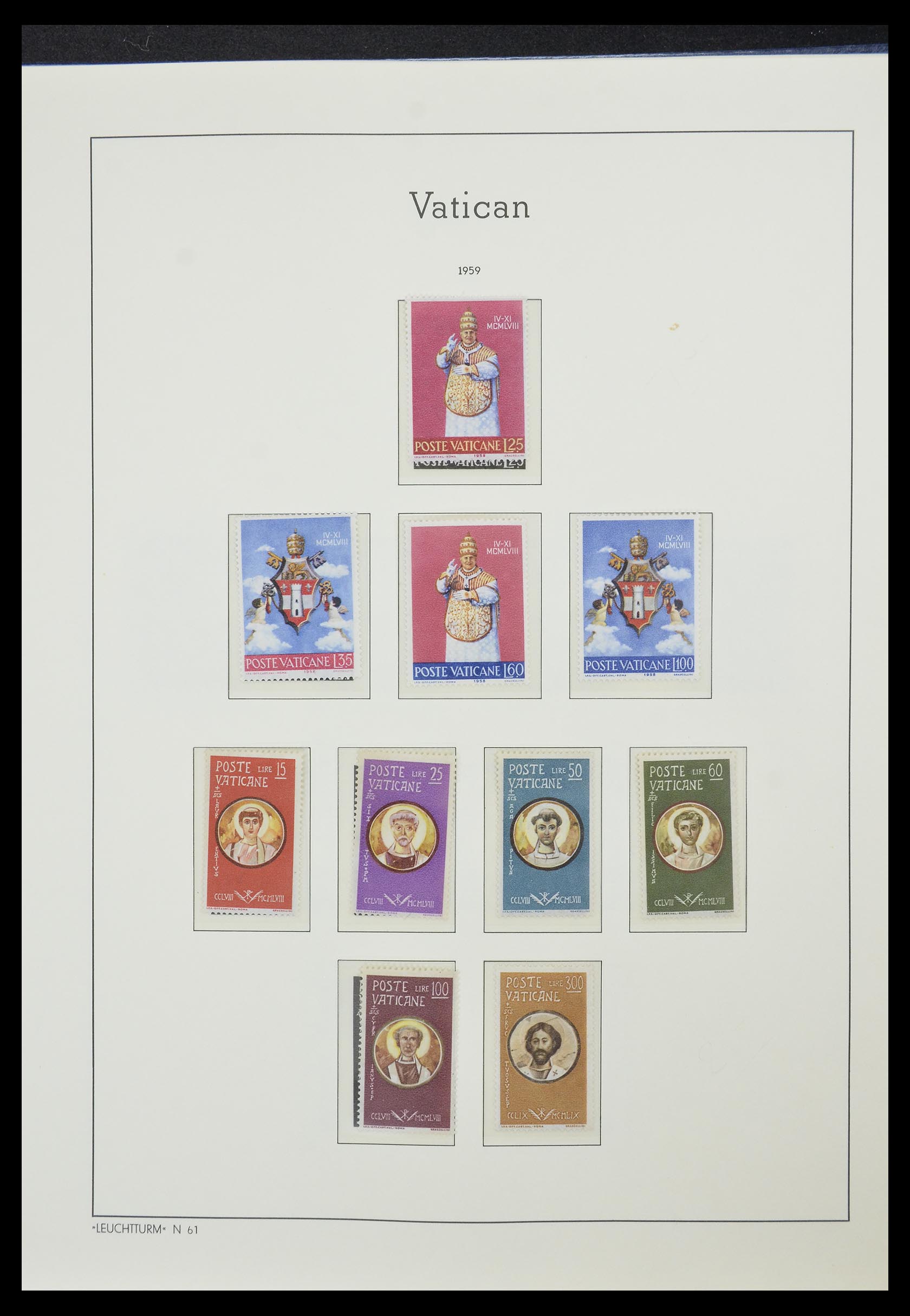 33139 031 - Postzegelverzameling 33139 Vaticaan 1931-2010.