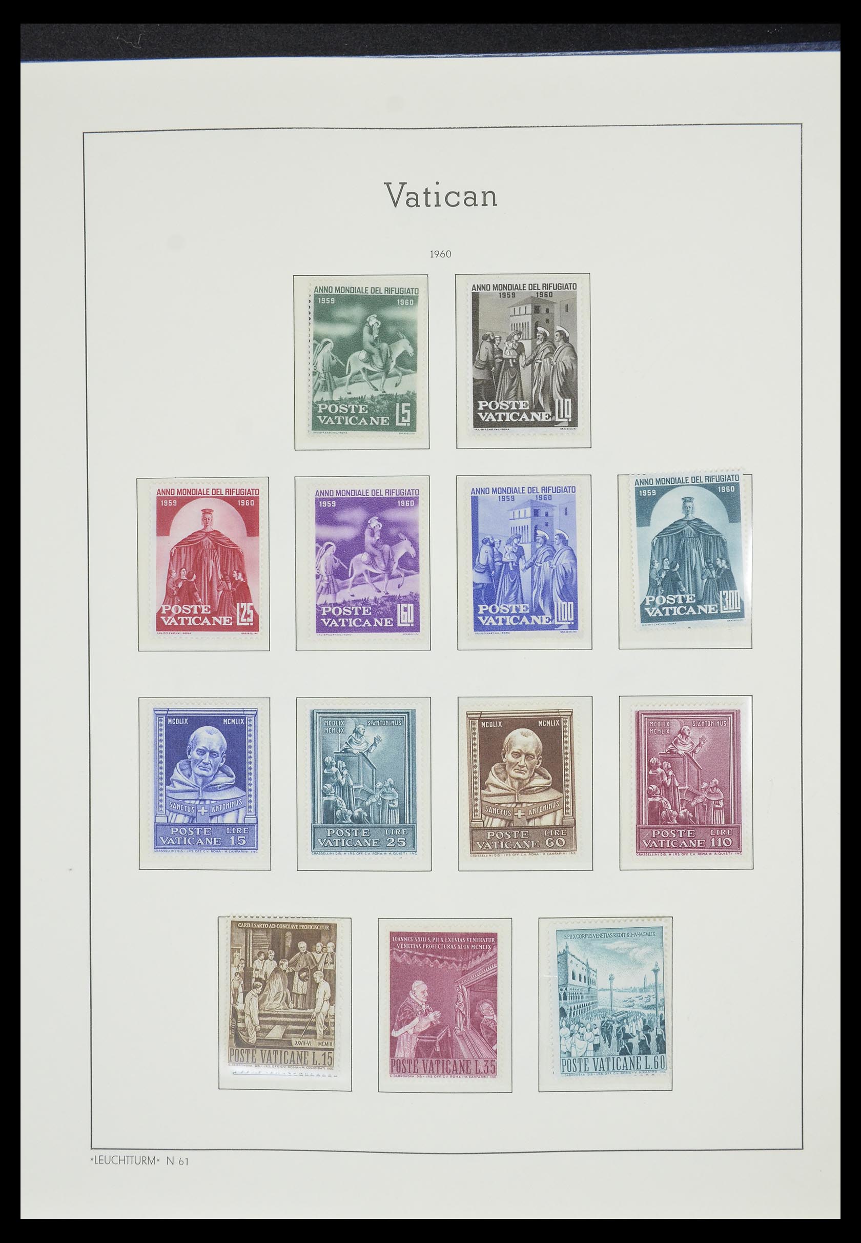 33139 034 - Postzegelverzameling 33139 Vaticaan 1931-2010.