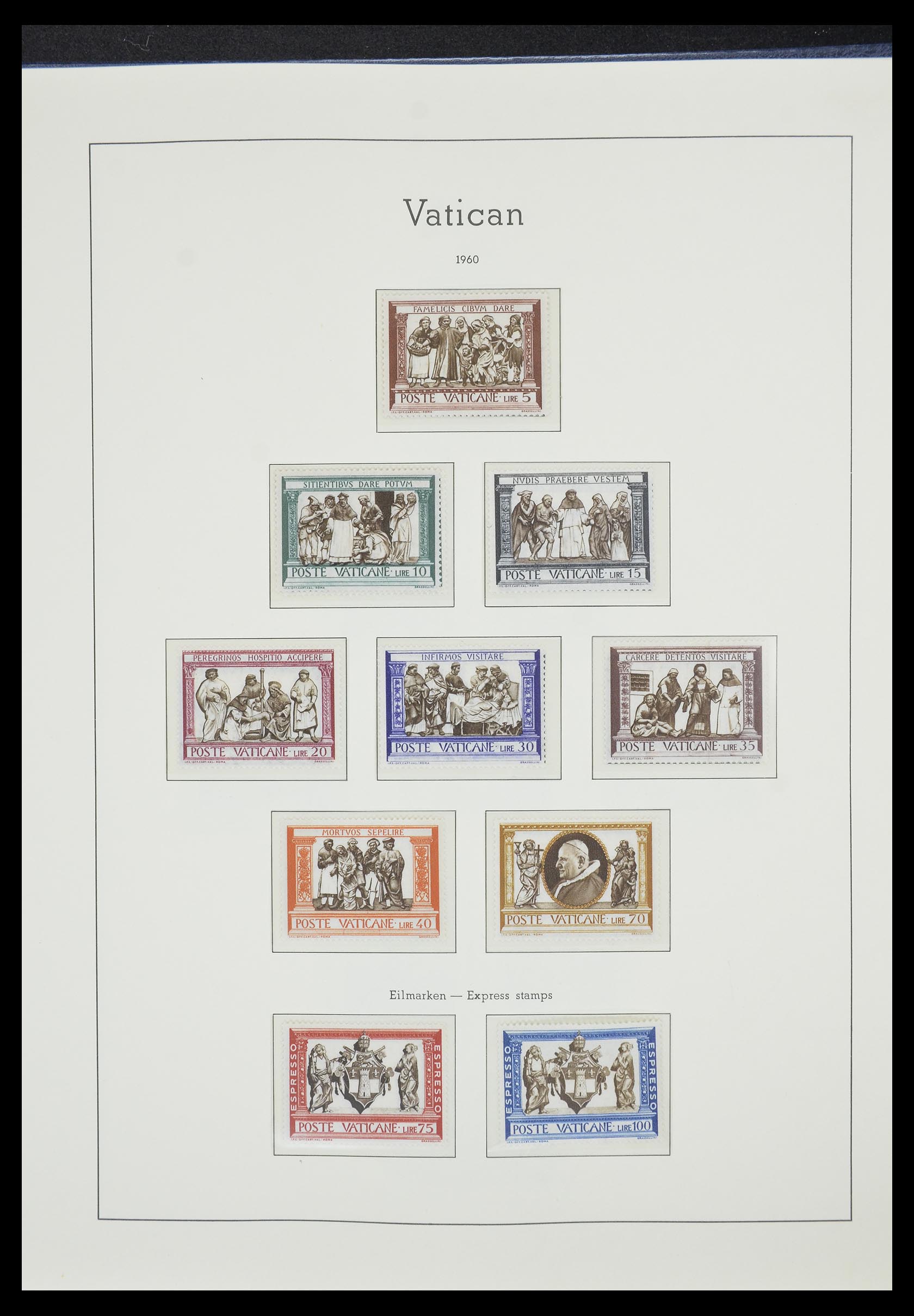 33139 035 - Postzegelverzameling 33139 Vaticaan 1931-2010.