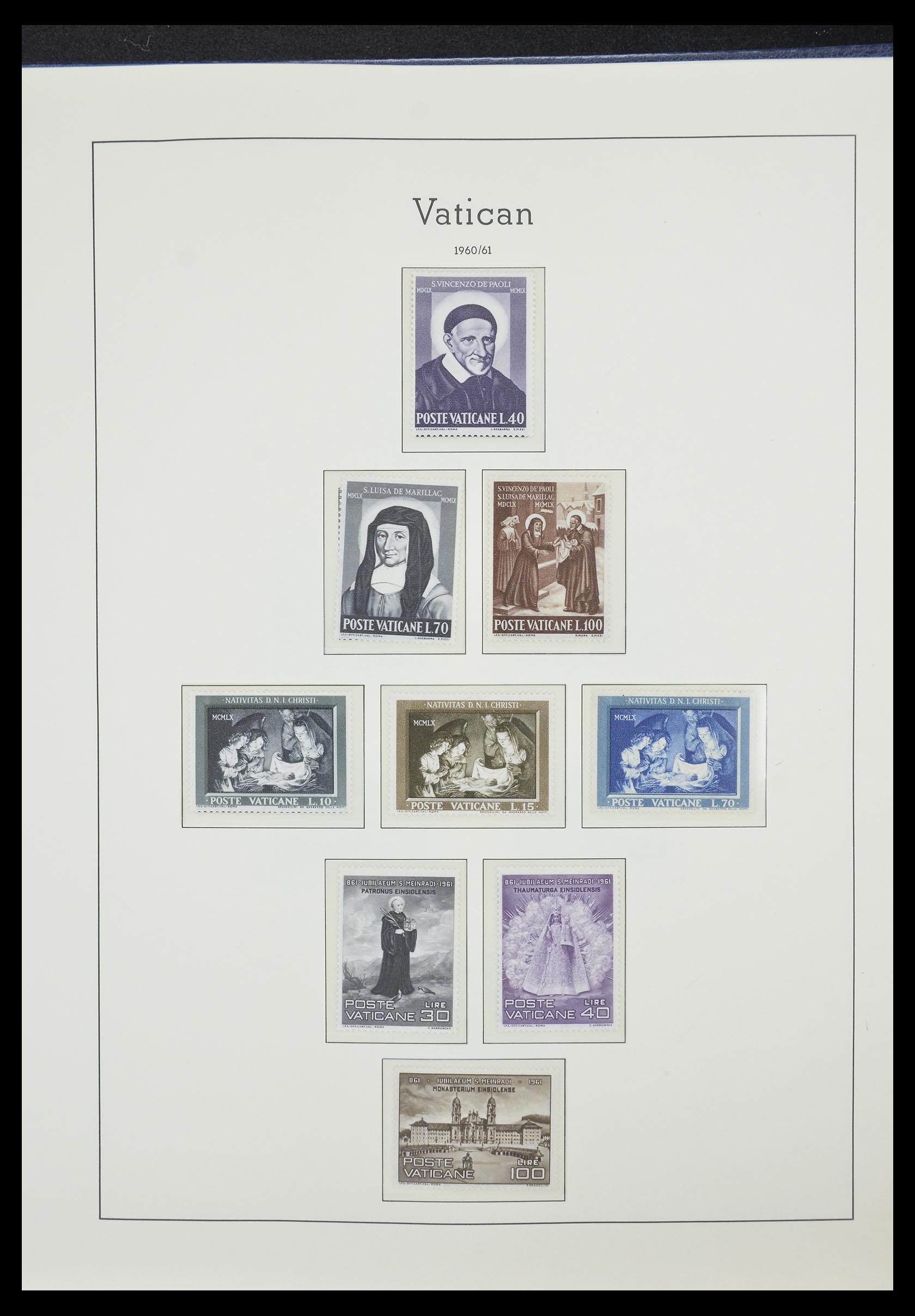 33139 036 - Postzegelverzameling 33139 Vaticaan 1931-2010.