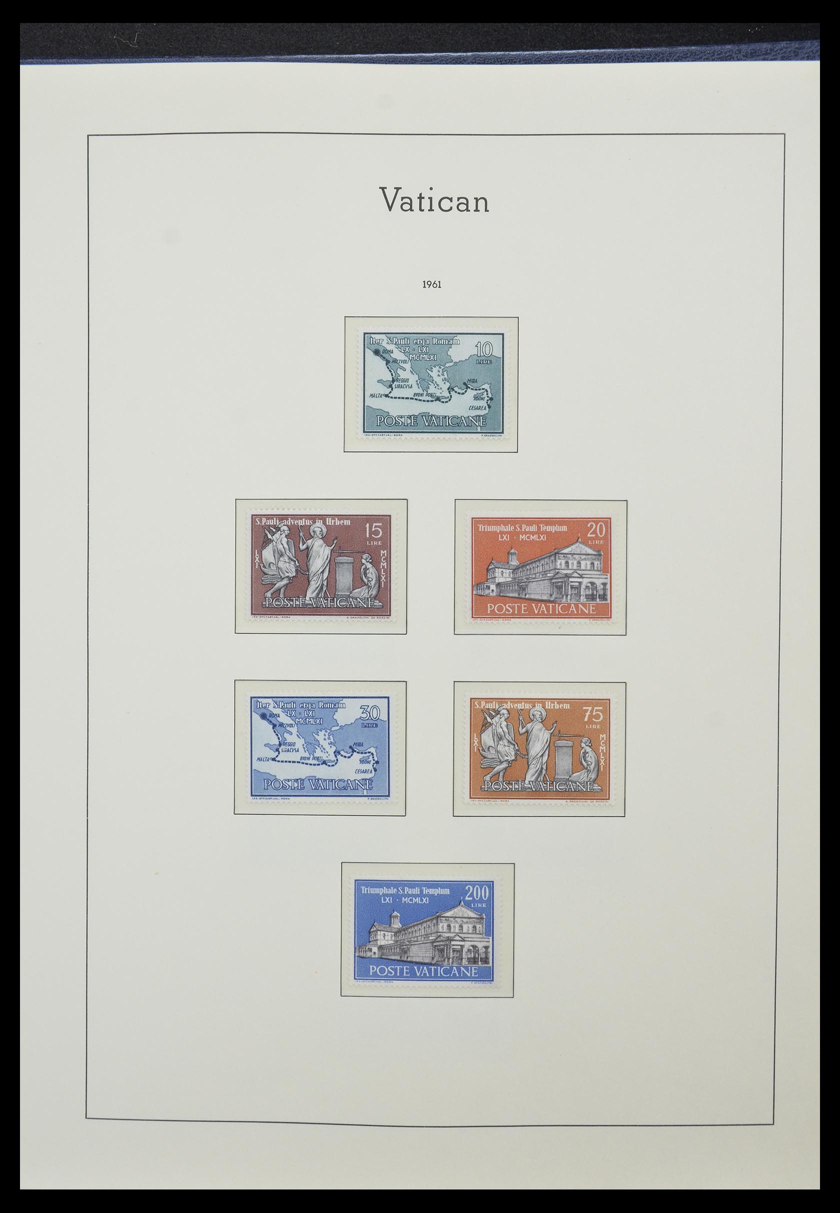 33139 037 - Postzegelverzameling 33139 Vaticaan 1931-2010.