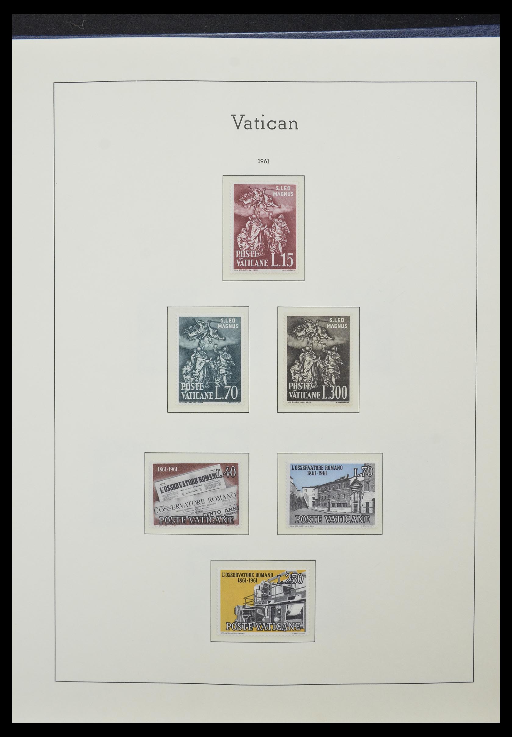 33139 038 - Postzegelverzameling 33139 Vaticaan 1931-2010.