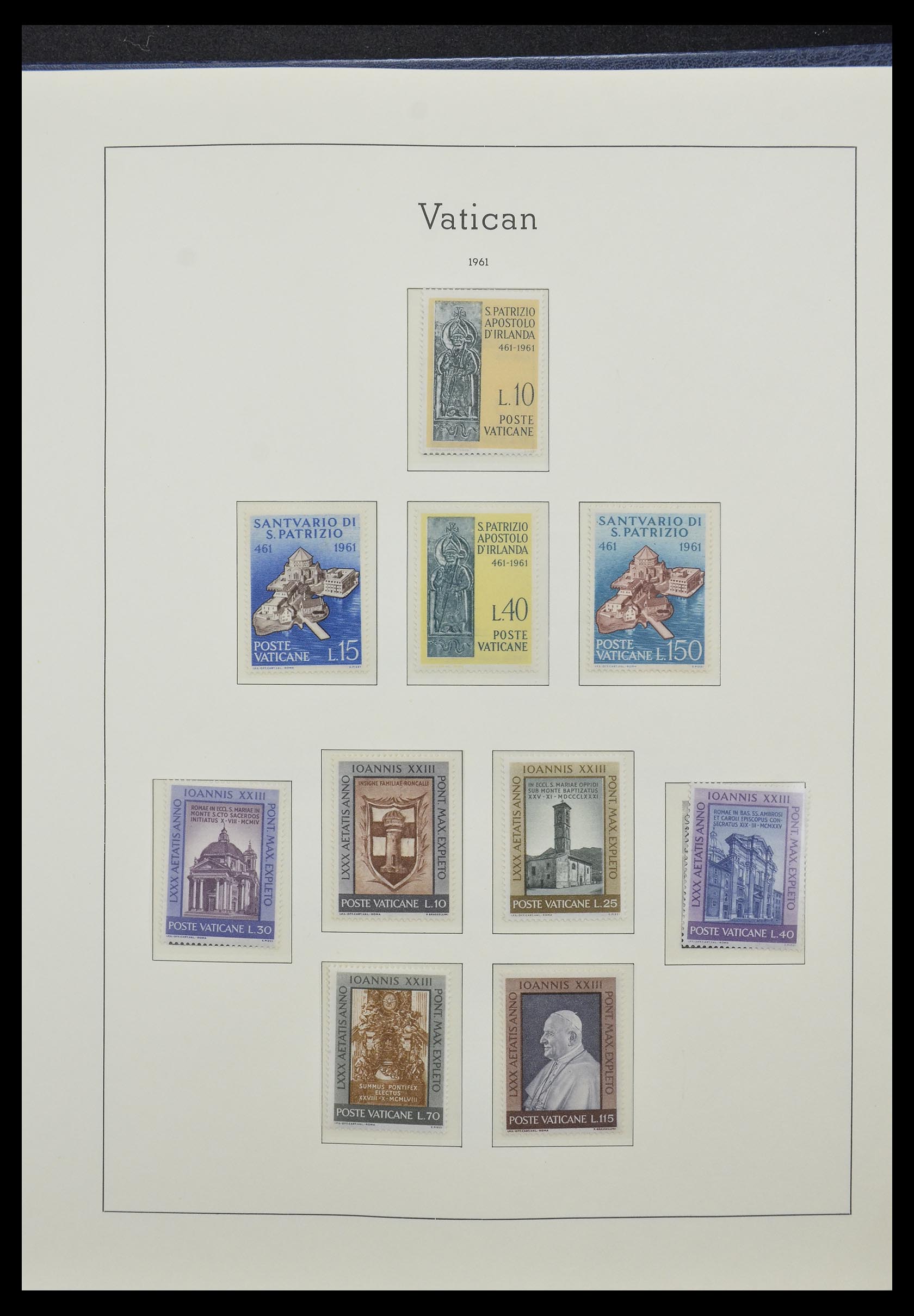 33139 039 - Postzegelverzameling 33139 Vaticaan 1931-2010.