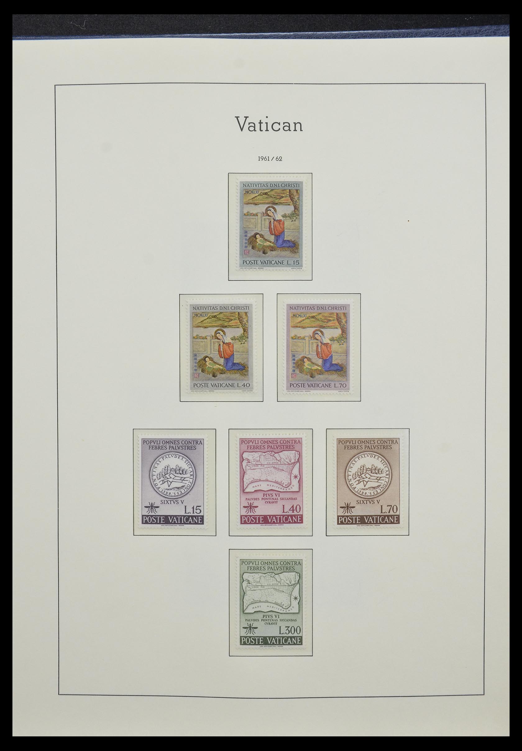 33139 040 - Postzegelverzameling 33139 Vaticaan 1931-2010.