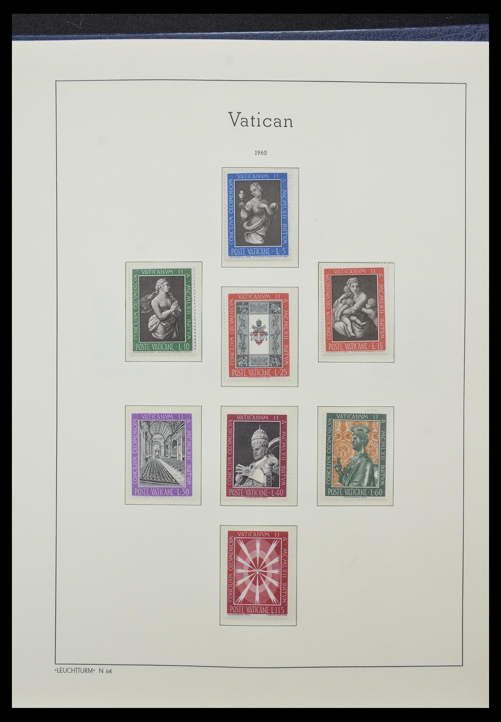 33139 044 - Postzegelverzameling 33139 Vaticaan 1931-2010.