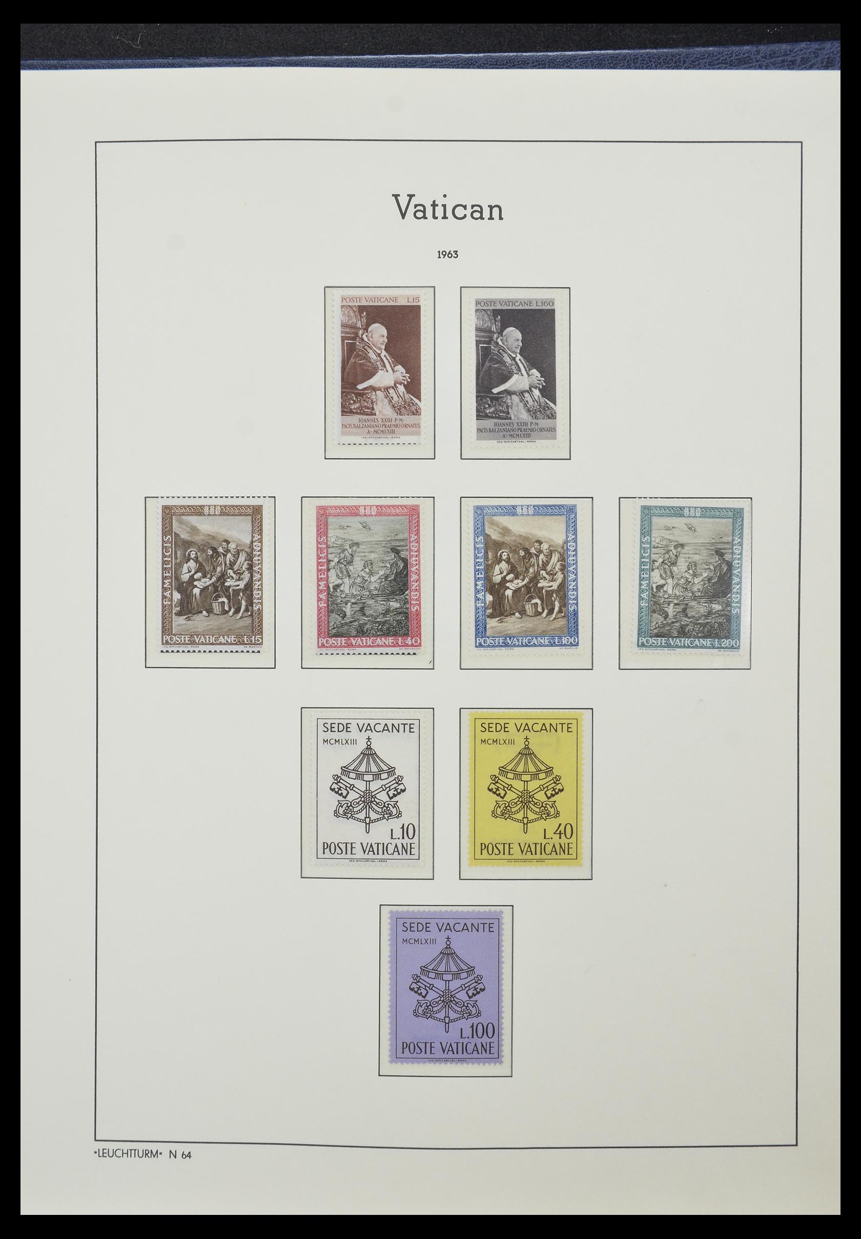 33139 045 - Postzegelverzameling 33139 Vaticaan 1931-2010.