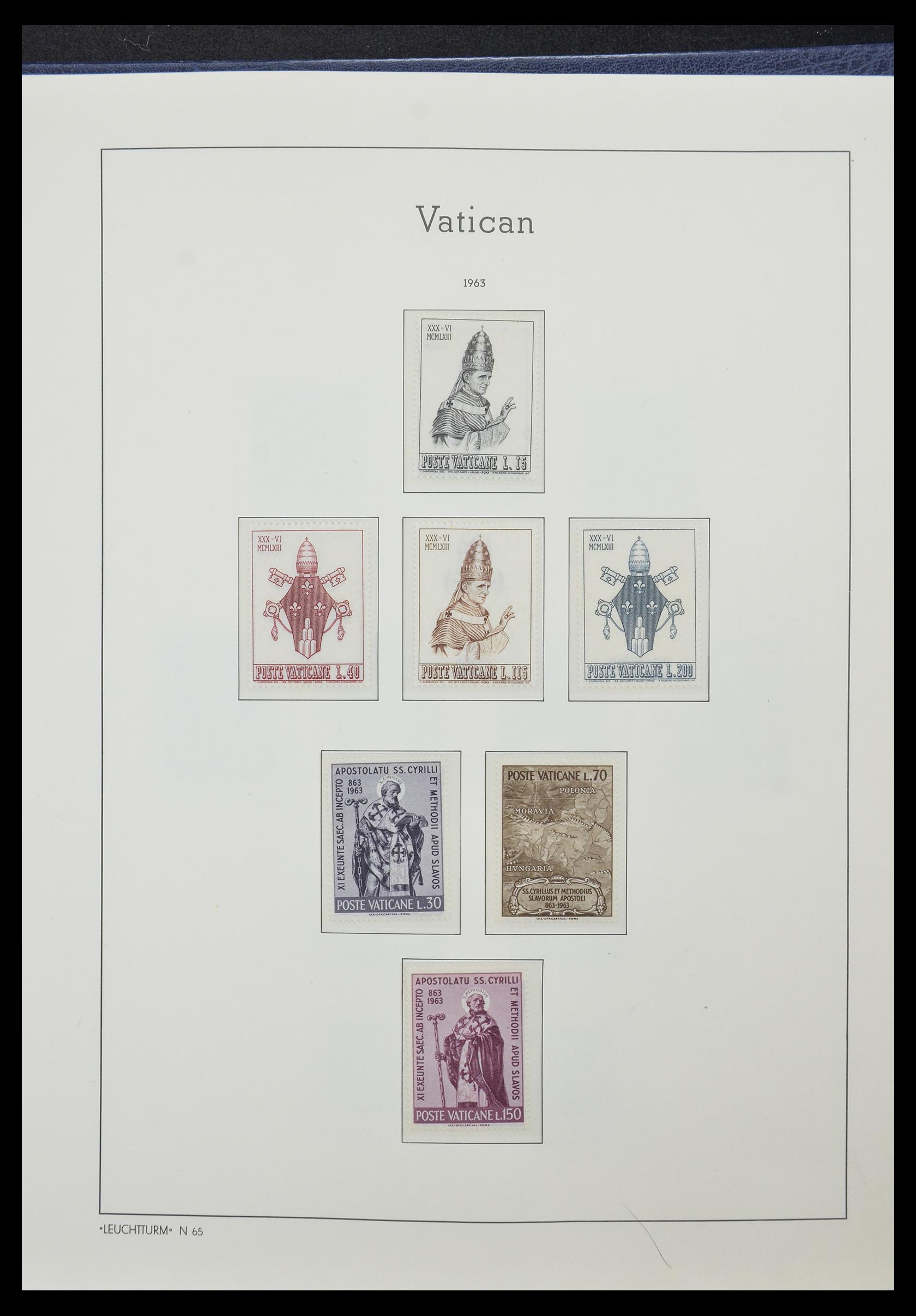 33139 046 - Postzegelverzameling 33139 Vaticaan 1931-2010.