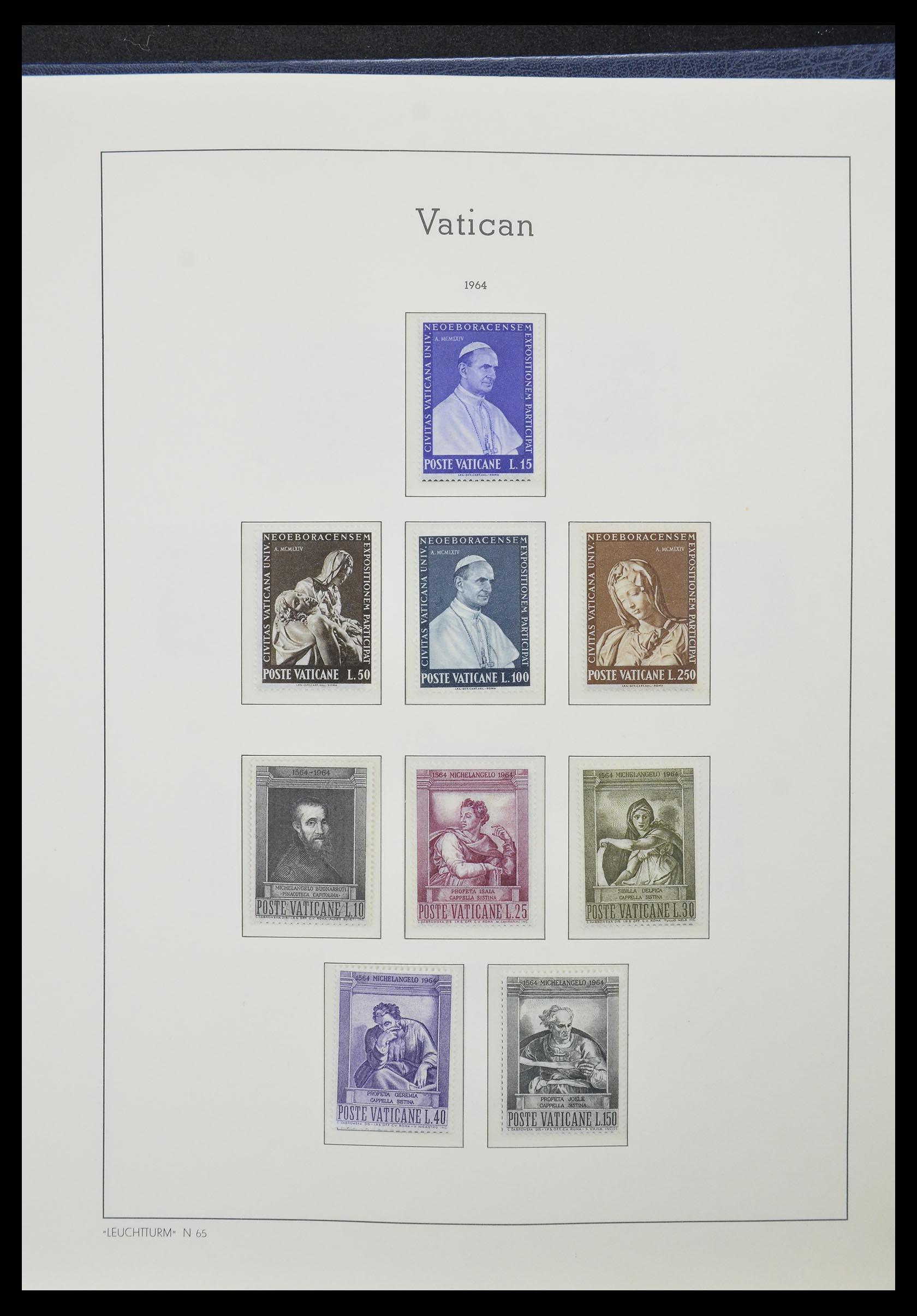 33139 048 - Postzegelverzameling 33139 Vaticaan 1931-2010.