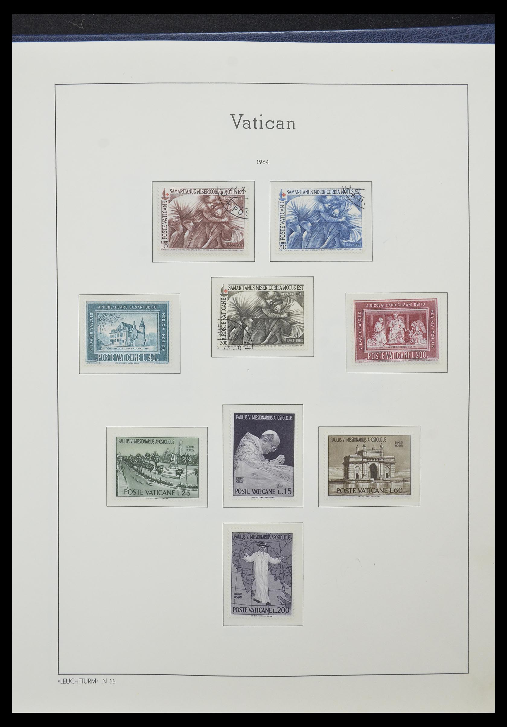 33139 049 - Postzegelverzameling 33139 Vaticaan 1931-2010.