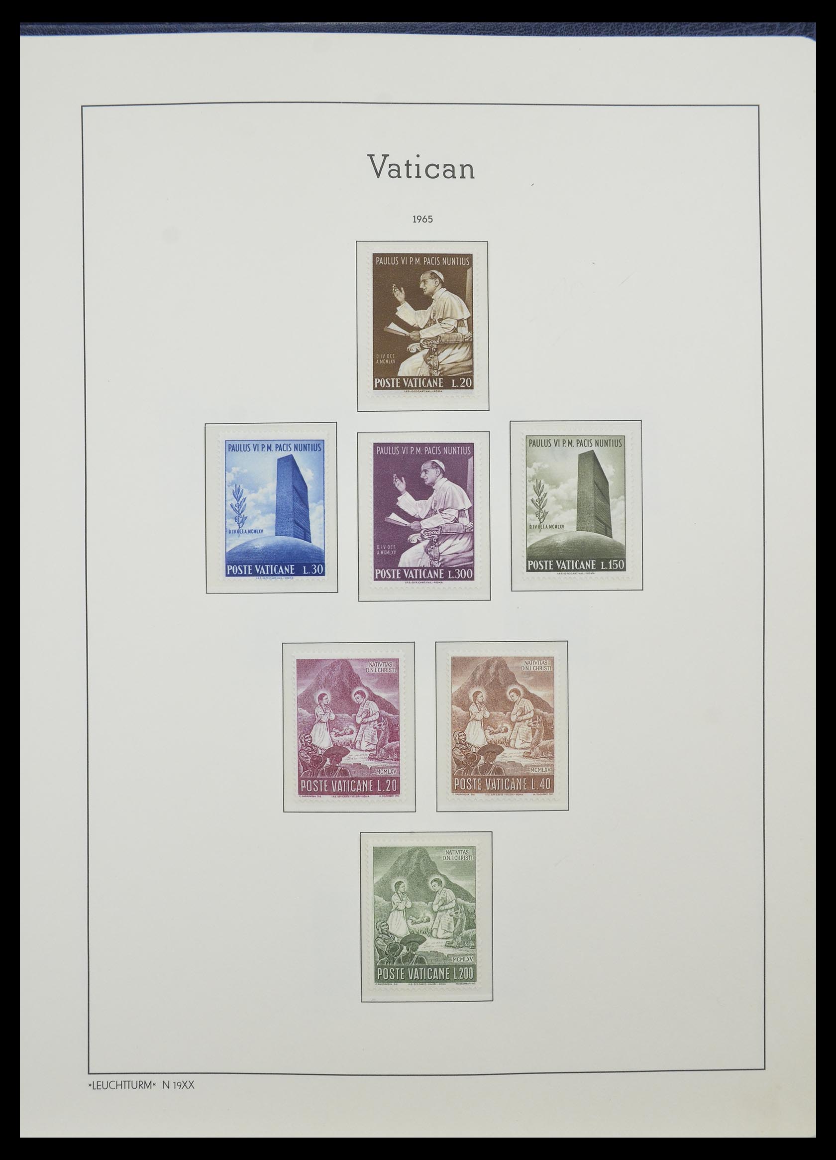 33139 052 - Postzegelverzameling 33139 Vaticaan 1931-2010.
