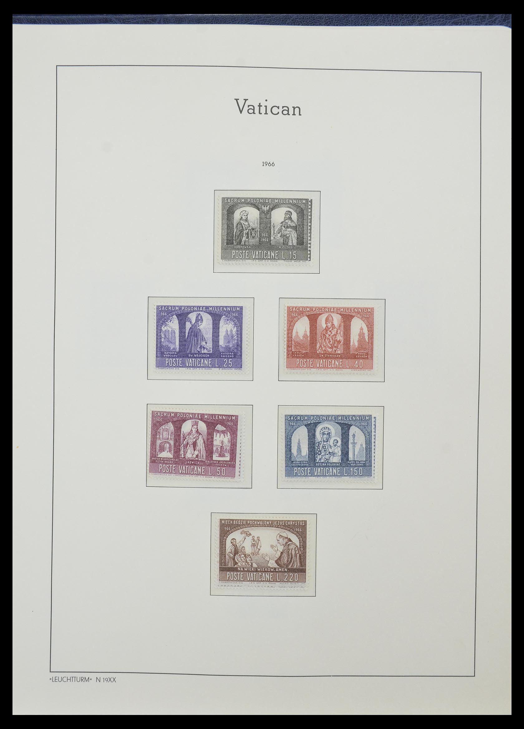 33139 054 - Postzegelverzameling 33139 Vaticaan 1931-2010.
