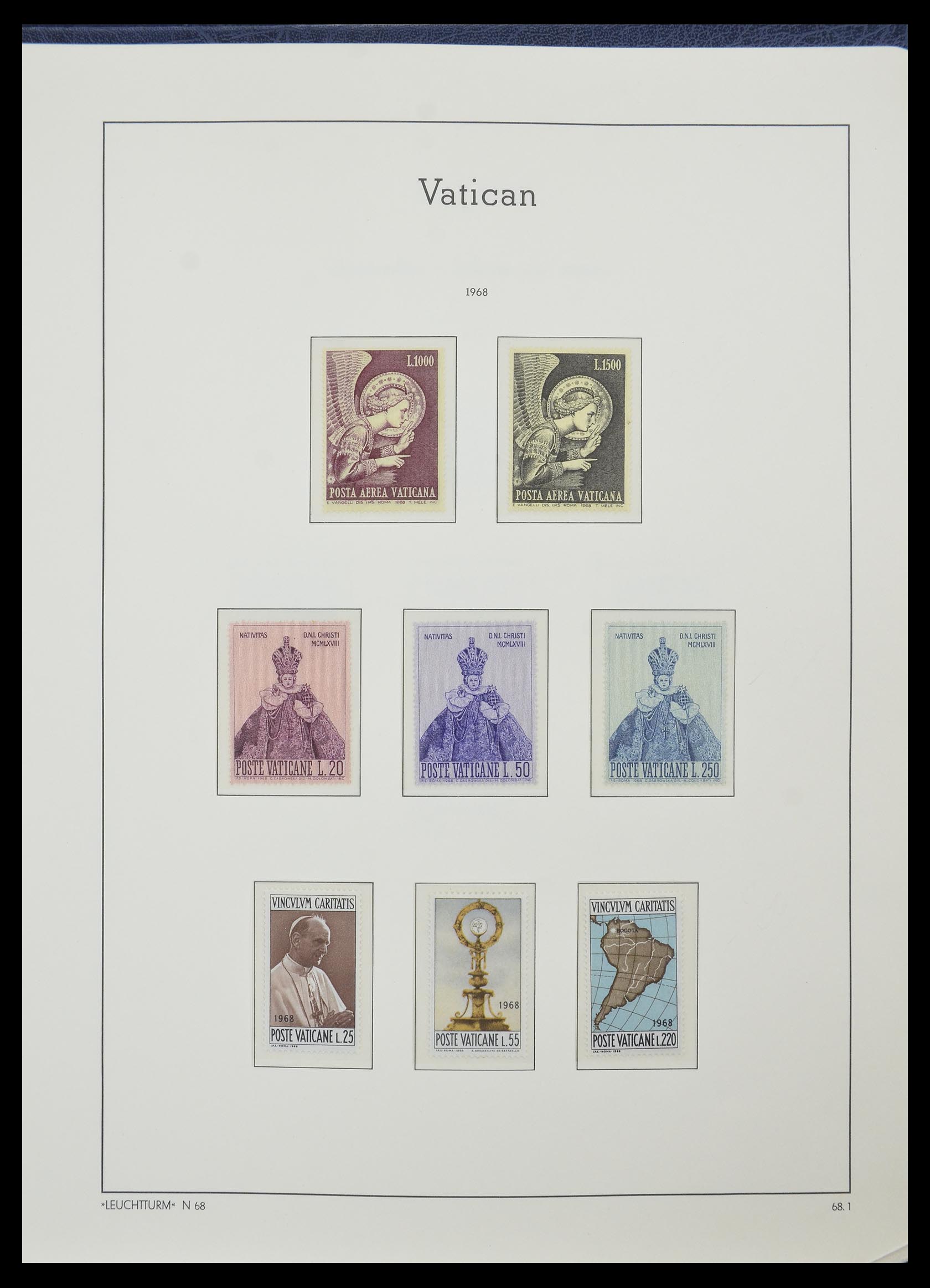 33139 058 - Postzegelverzameling 33139 Vaticaan 1931-2010.