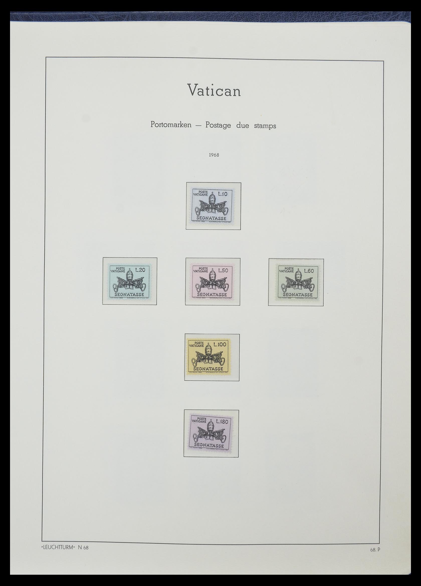 33139 059 - Postzegelverzameling 33139 Vaticaan 1931-2010.