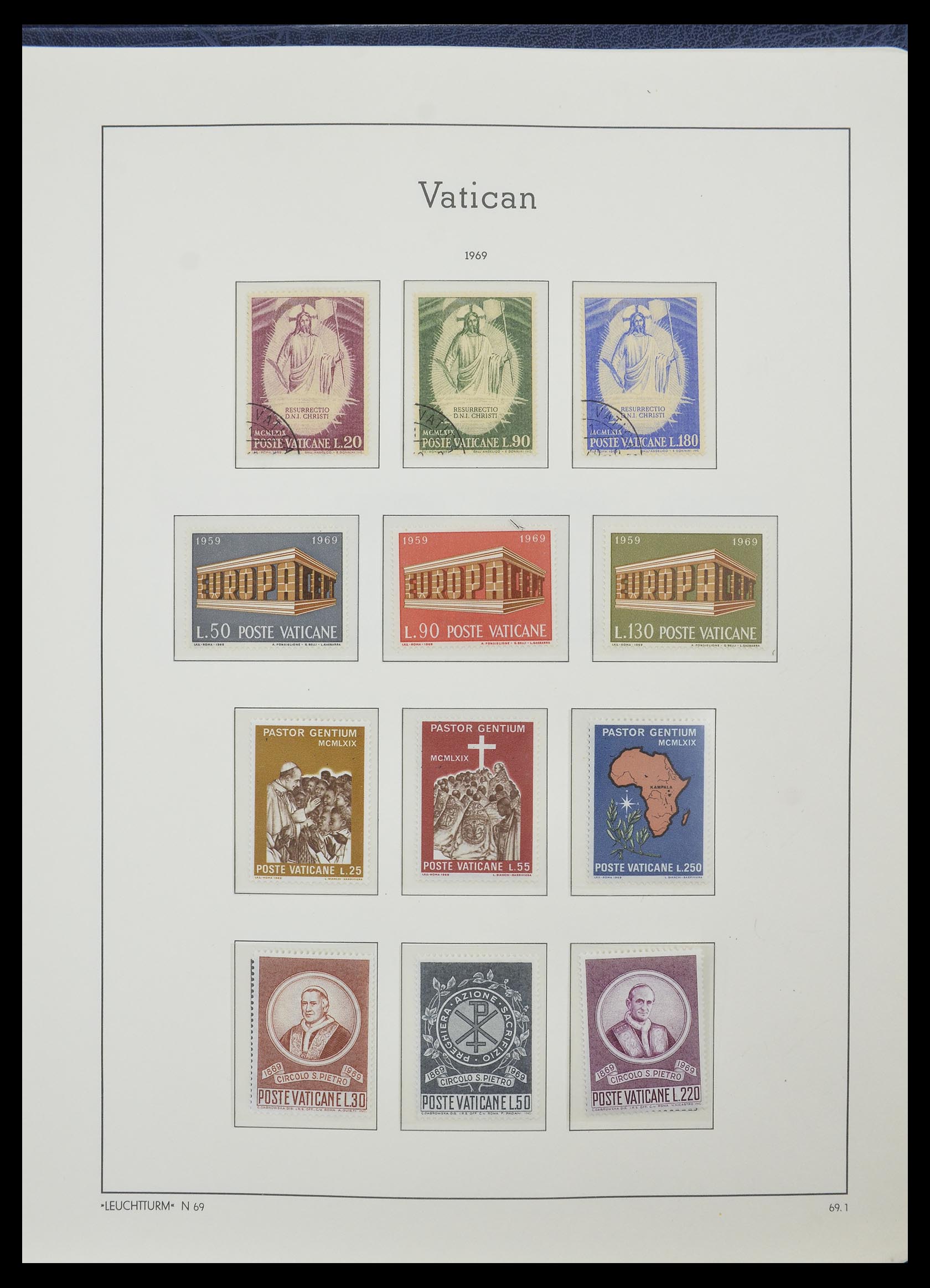 33139 060 - Postzegelverzameling 33139 Vaticaan 1931-2010.