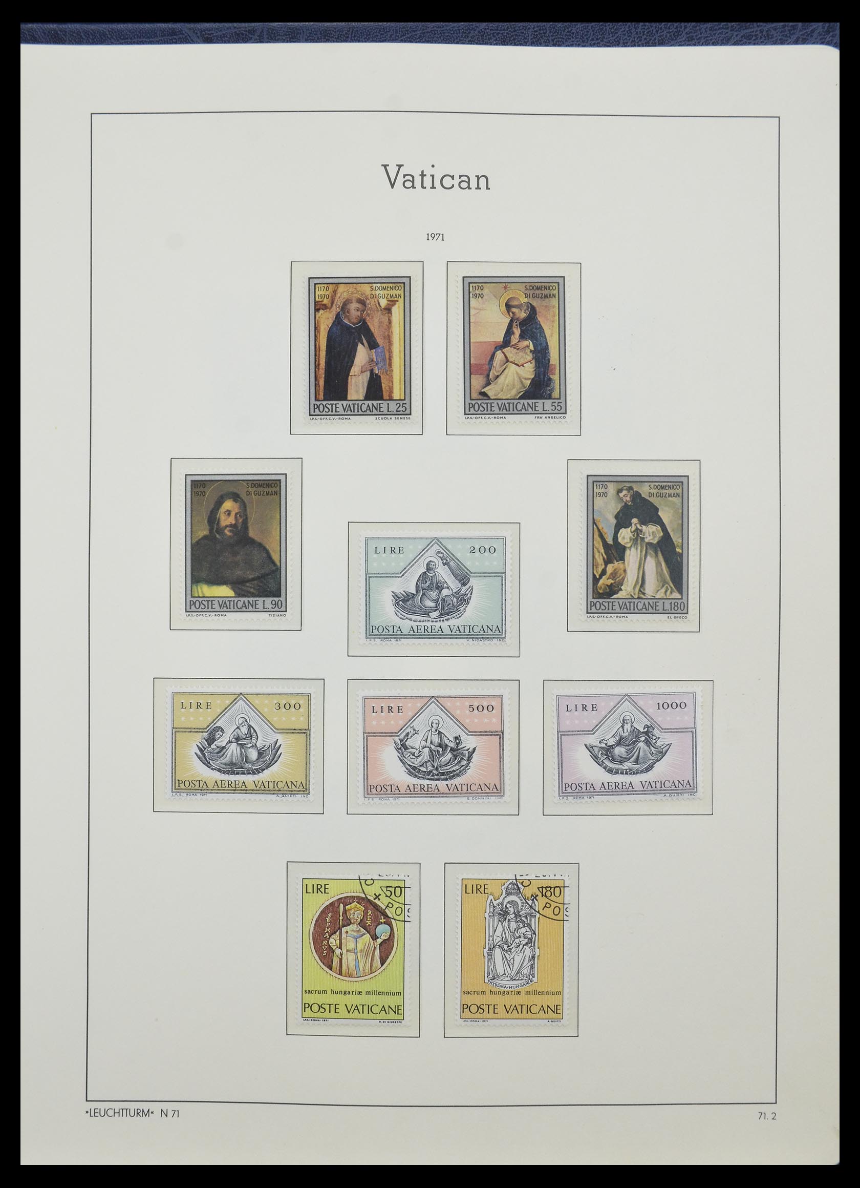 33139 064 - Postzegelverzameling 33139 Vaticaan 1931-2010.