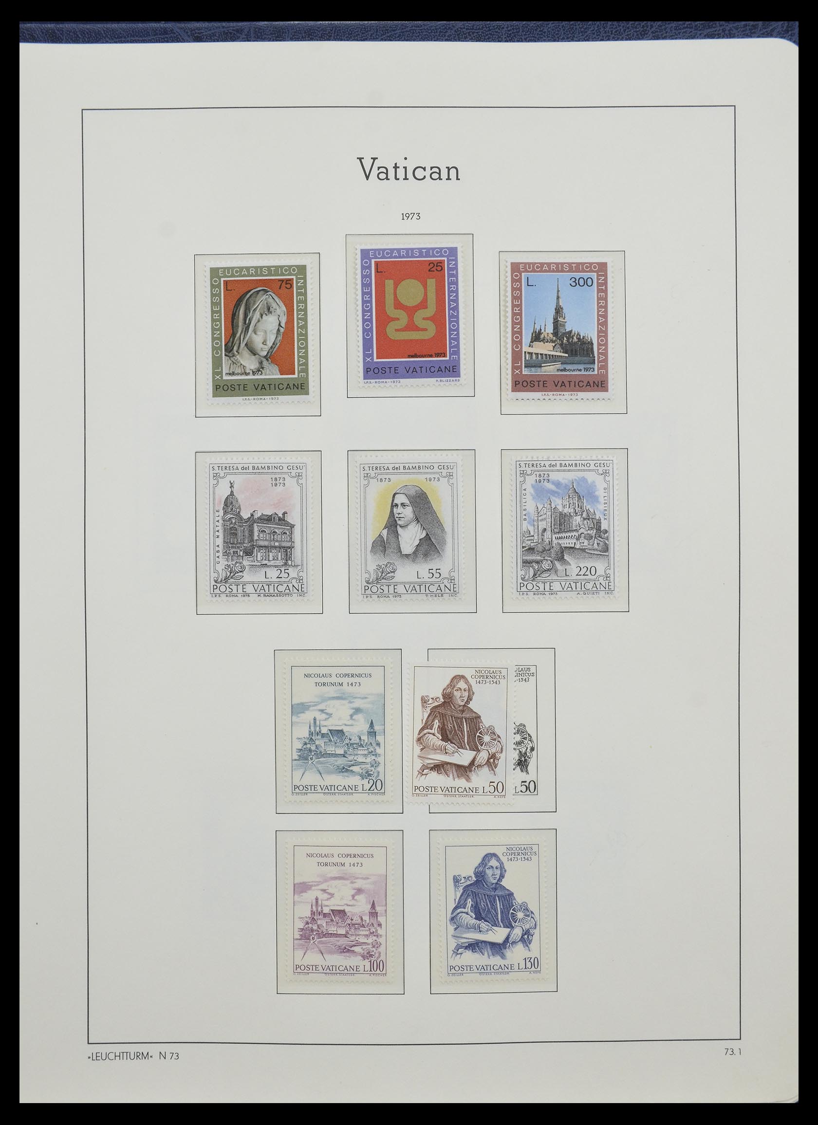 33139 068 - Stamp collection 33139 Vatican 1931-2010.