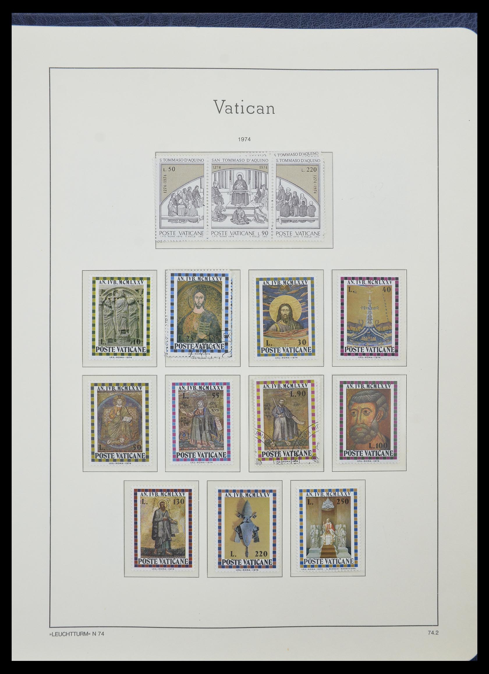 33139 071 - Postzegelverzameling 33139 Vaticaan 1931-2010.
