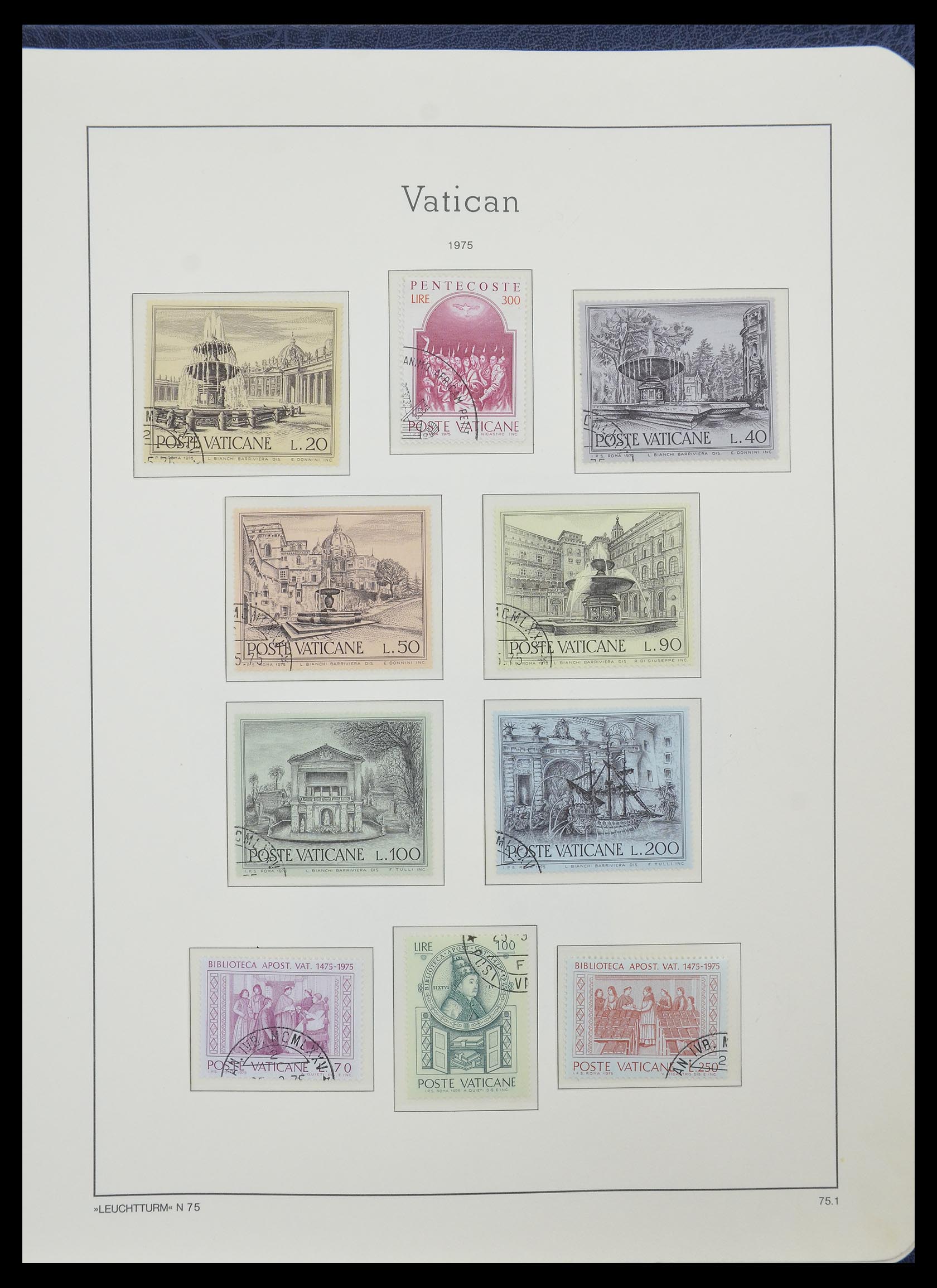 33139 072 - Postzegelverzameling 33139 Vaticaan 1931-2010.