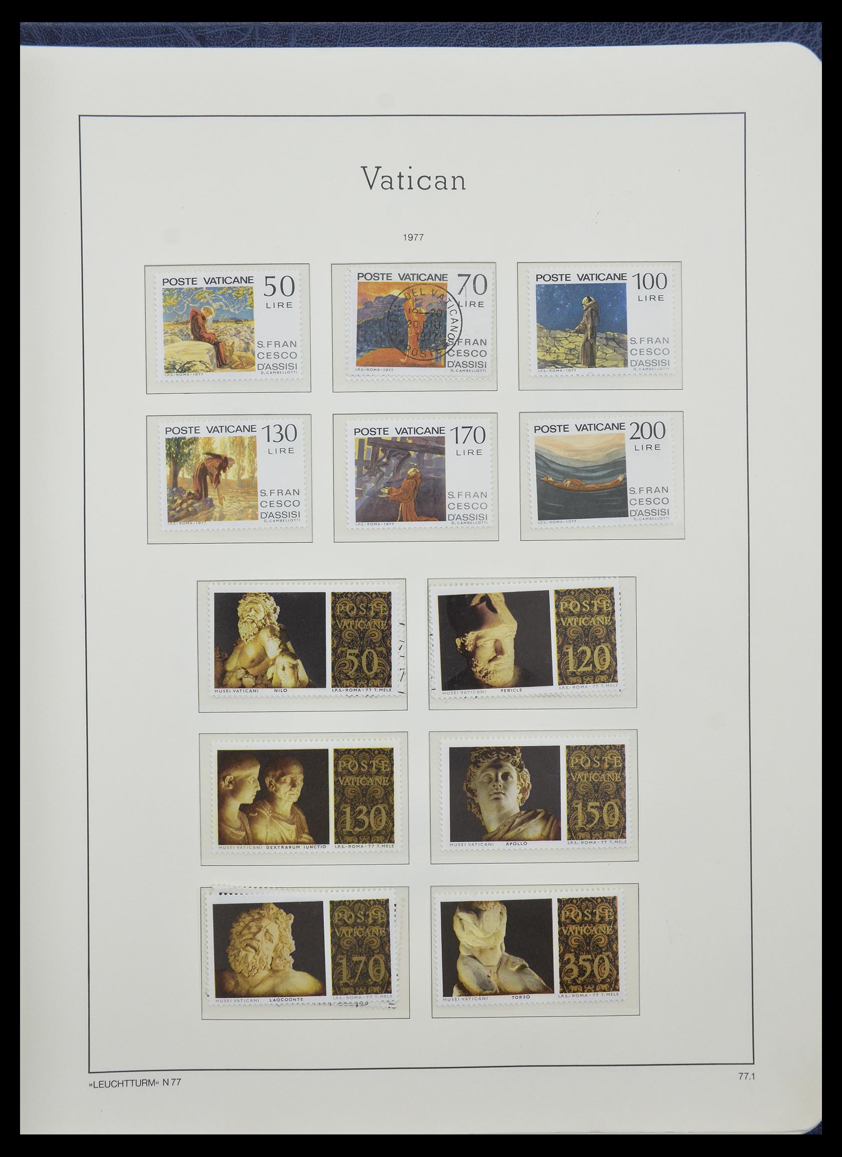33139 077 - Postzegelverzameling 33139 Vaticaan 1931-2010.