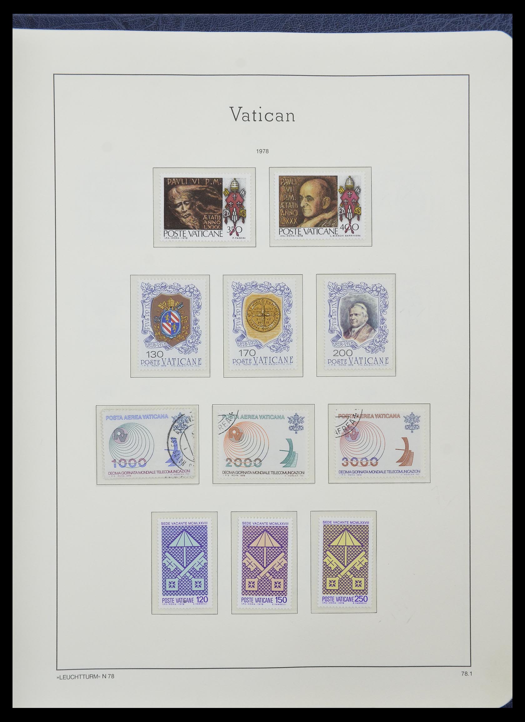 33139 079 - Postzegelverzameling 33139 Vaticaan 1931-2010.