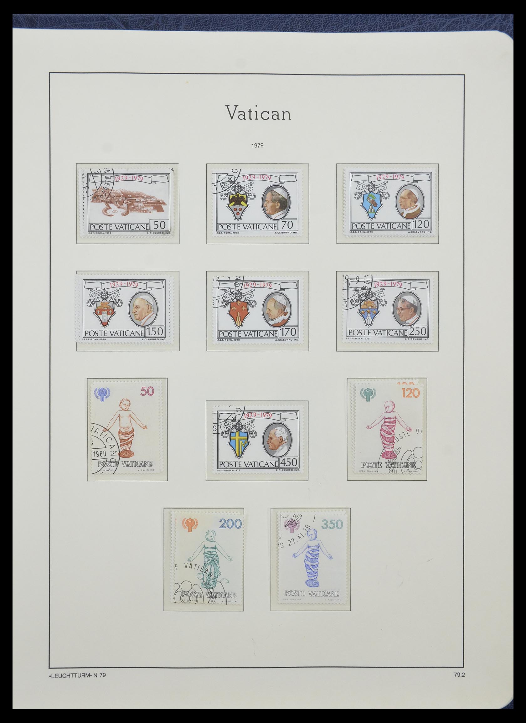 33139 080 - Postzegelverzameling 33139 Vaticaan 1931-2010.
