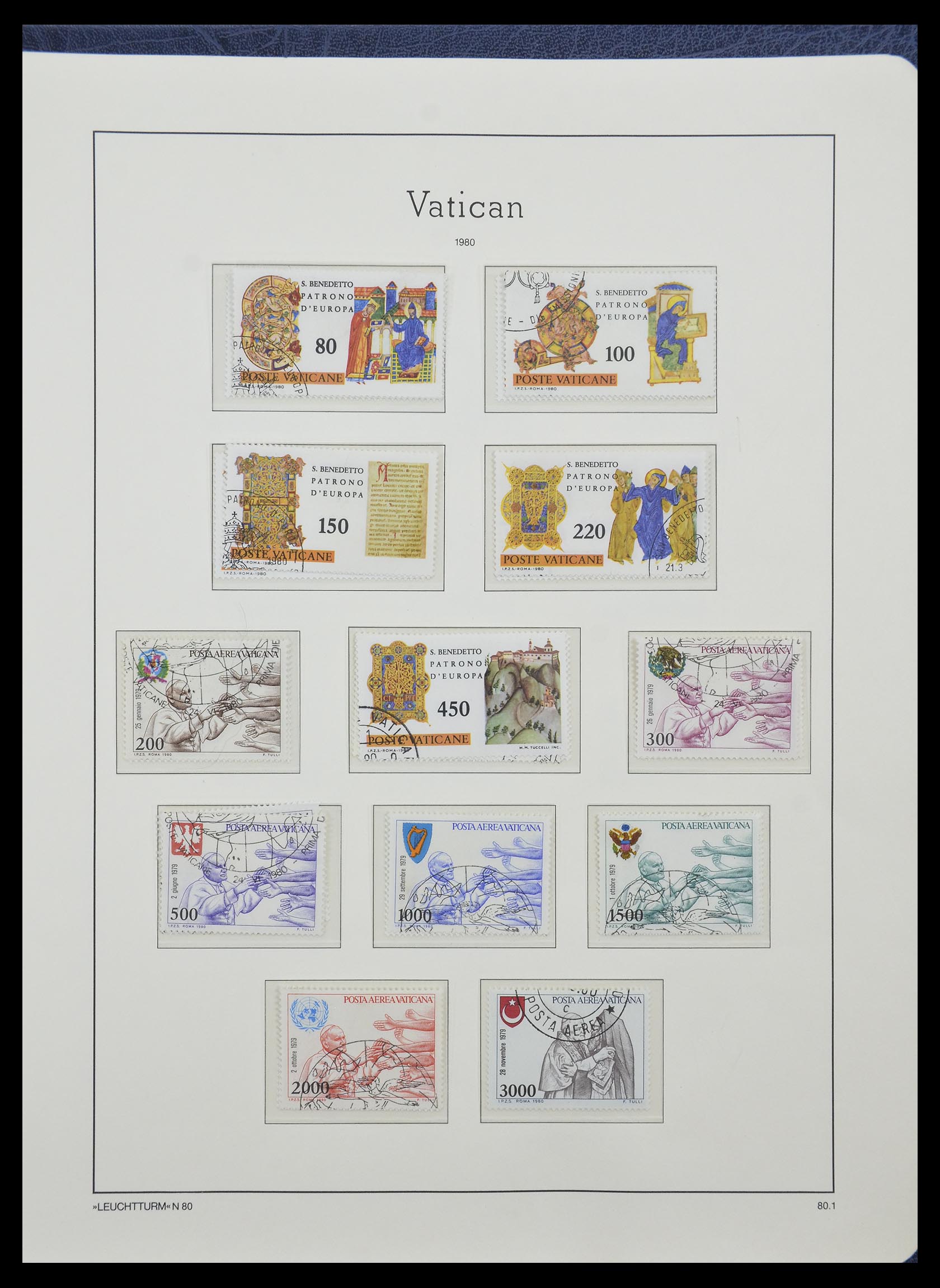 33139 083 - Postzegelverzameling 33139 Vaticaan 1931-2010.