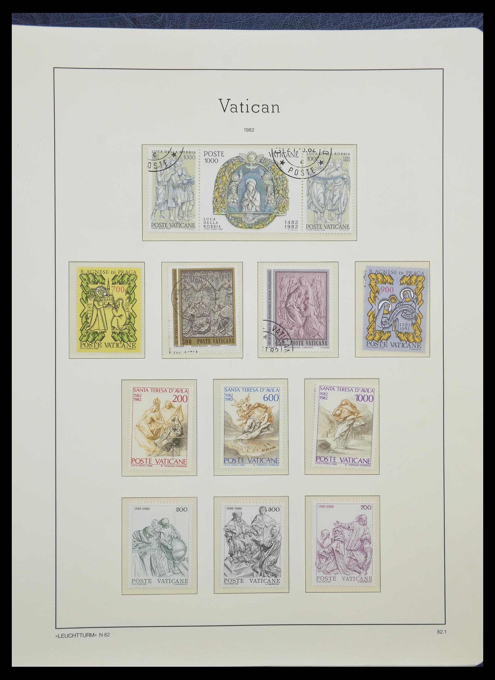 33139 087 - Postzegelverzameling 33139 Vaticaan 1931-2010.