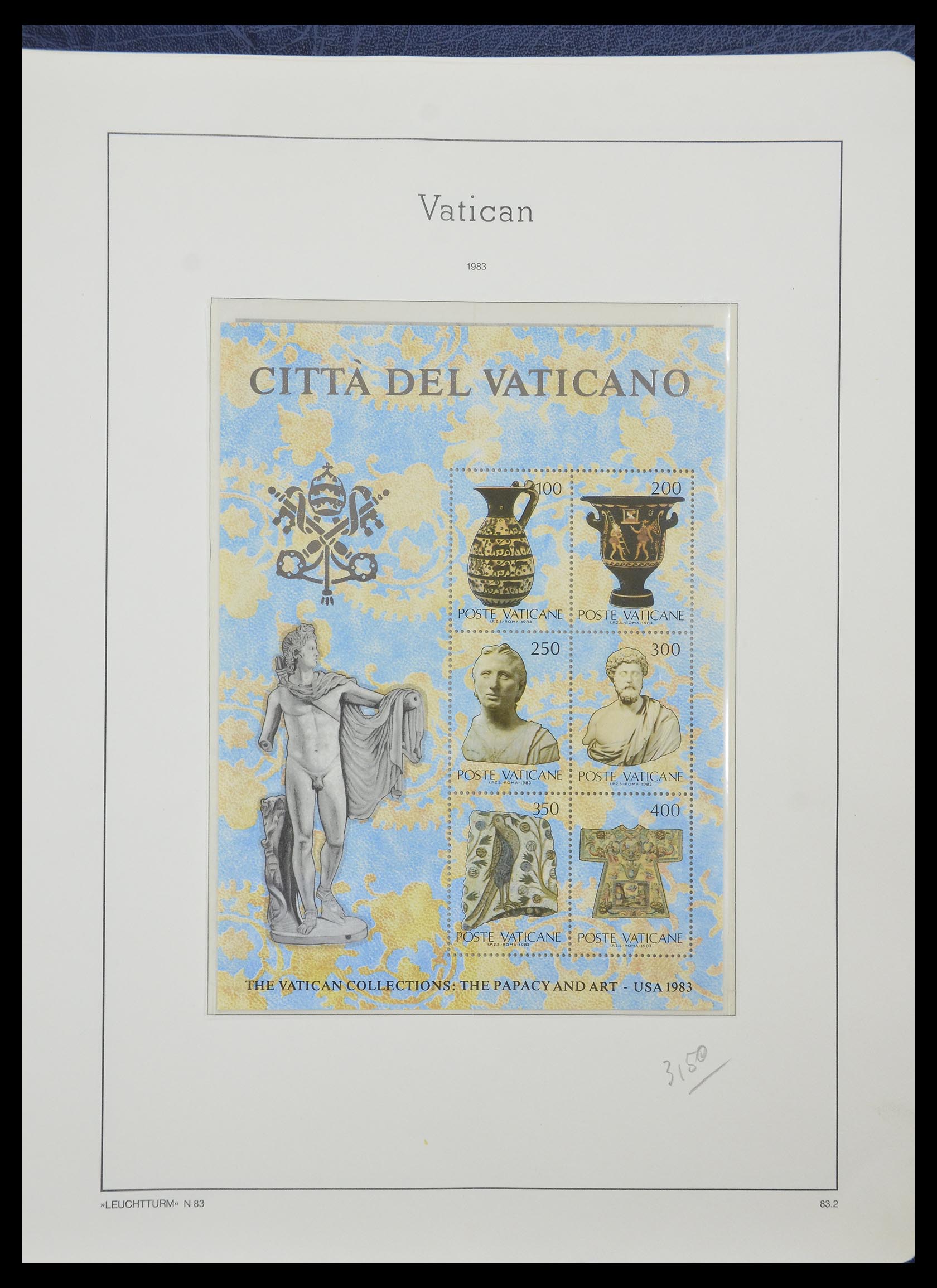 33139 089 - Postzegelverzameling 33139 Vaticaan 1931-2010.