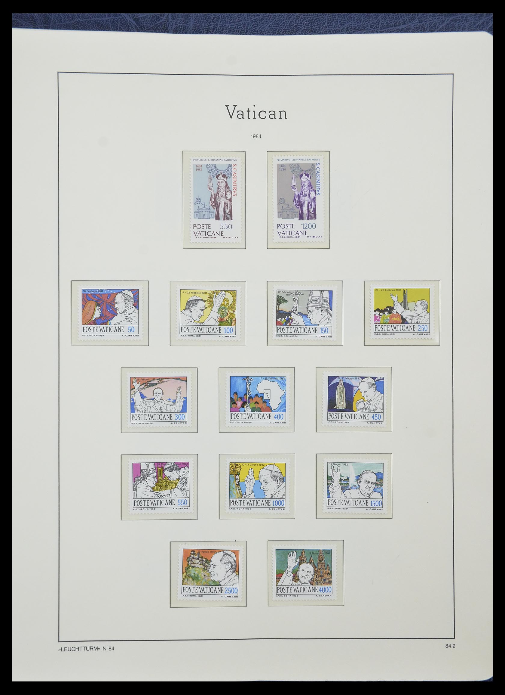 33139 092 - Stamp collection 33139 Vatican 1931-2010.