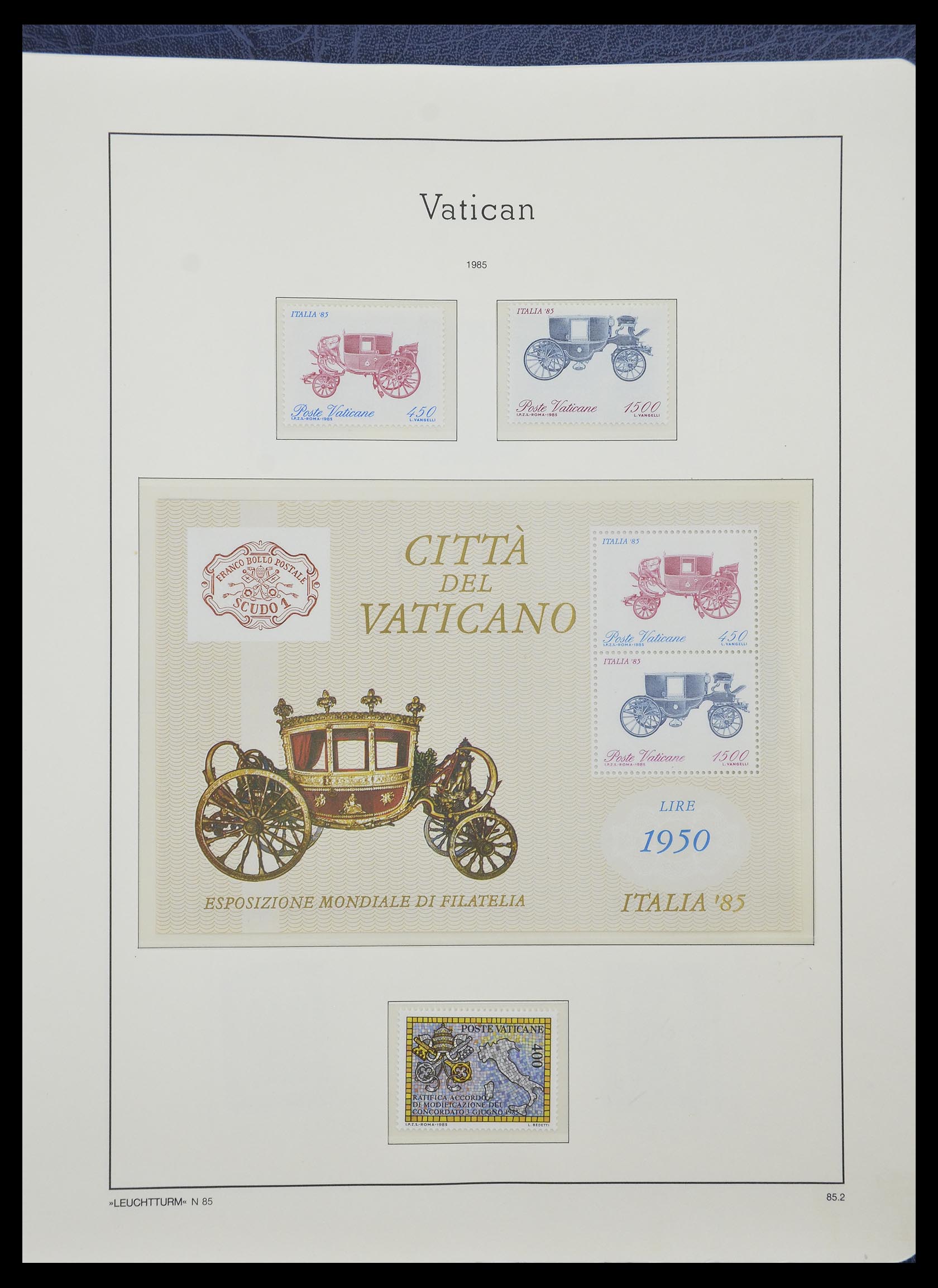 33139 094 - Postzegelverzameling 33139 Vaticaan 1931-2010.